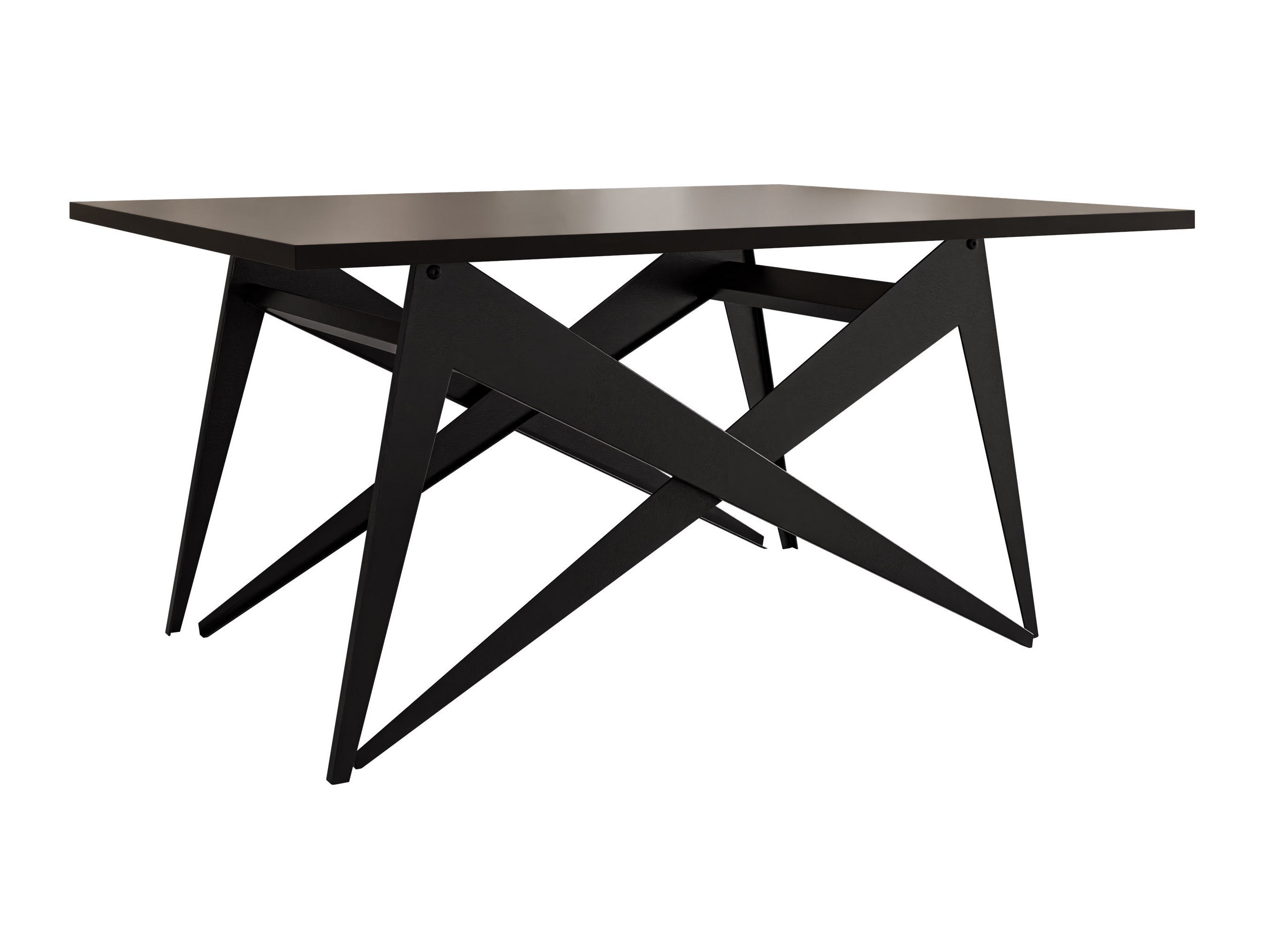 Măsuță de cafea extensibila Oswego 150 (Negru)