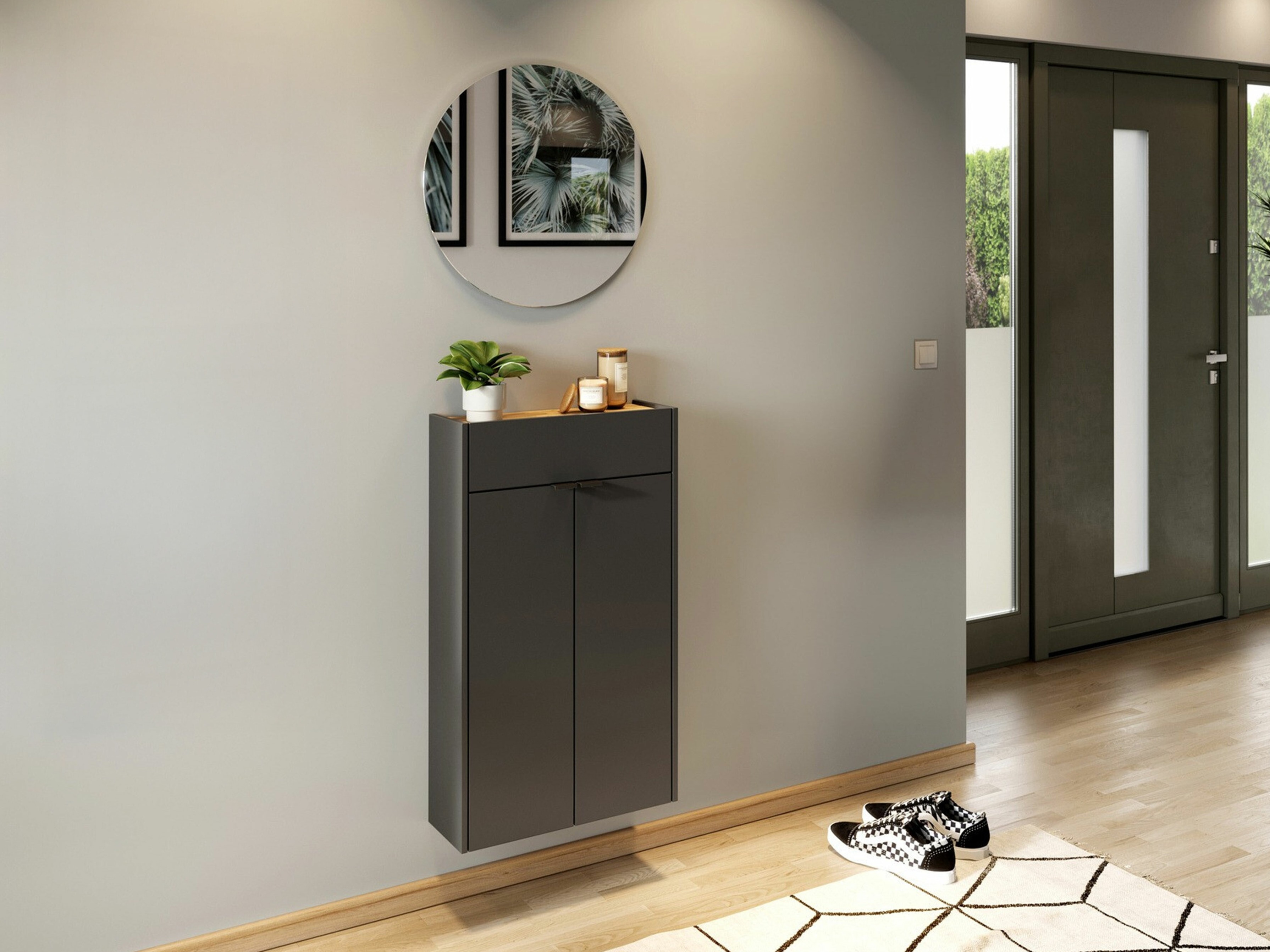 Set de hol Cirsale 104 (Grafit + Navarra stejar)