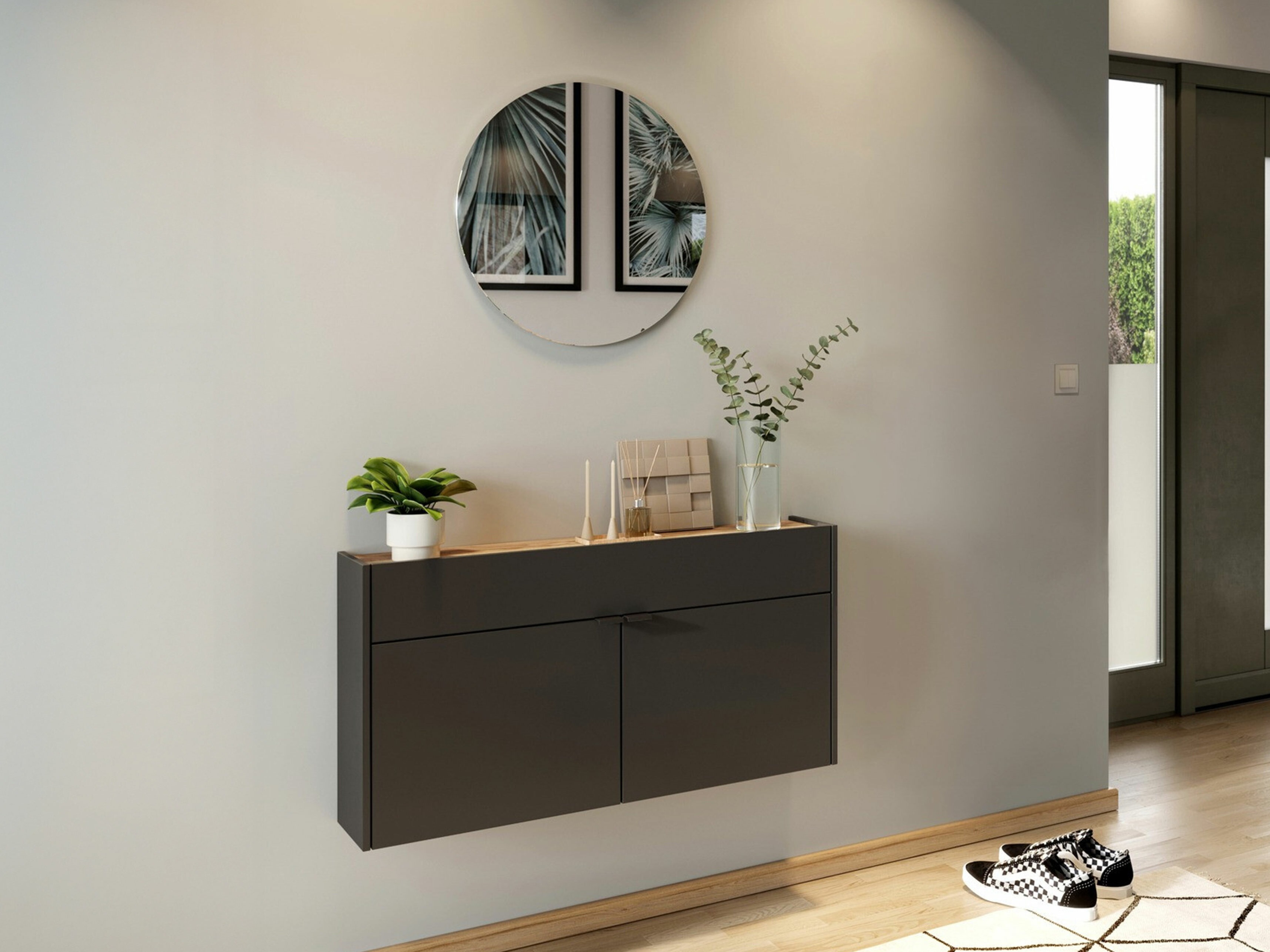 Set de hol Cirsale 106 (Grafit + Navarra stejar)