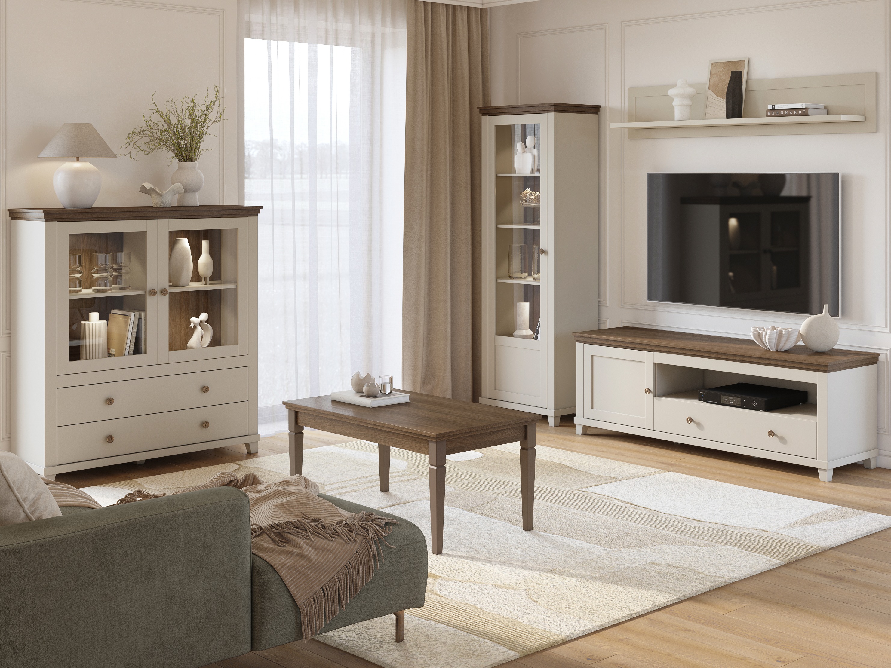 Raft de perete Tolnue 100 (Bej deschis)