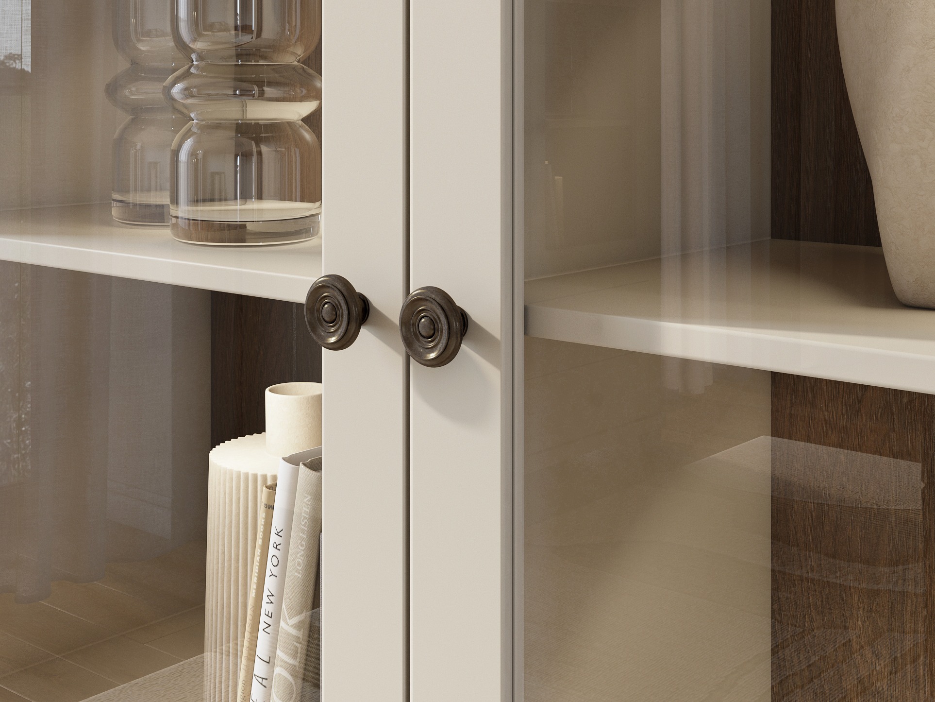 Raft Tolnue 102 (Bej deschis + Stejar)