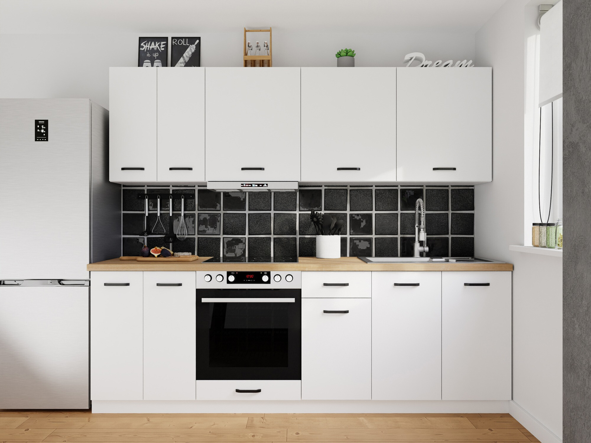 Set de bucătărie modular Top White 169