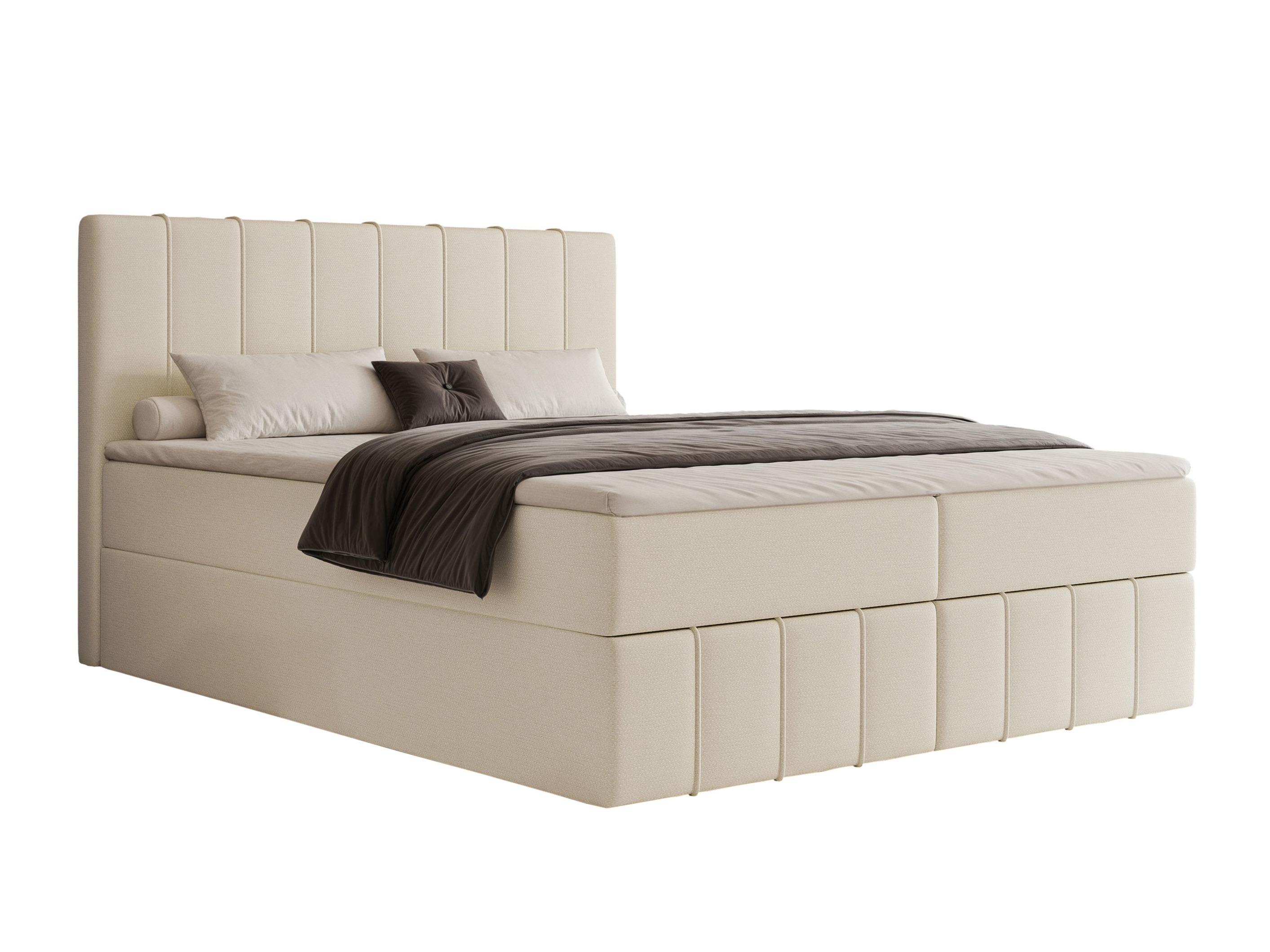 Pat boxspring Martinez 125 (Lumi 03)