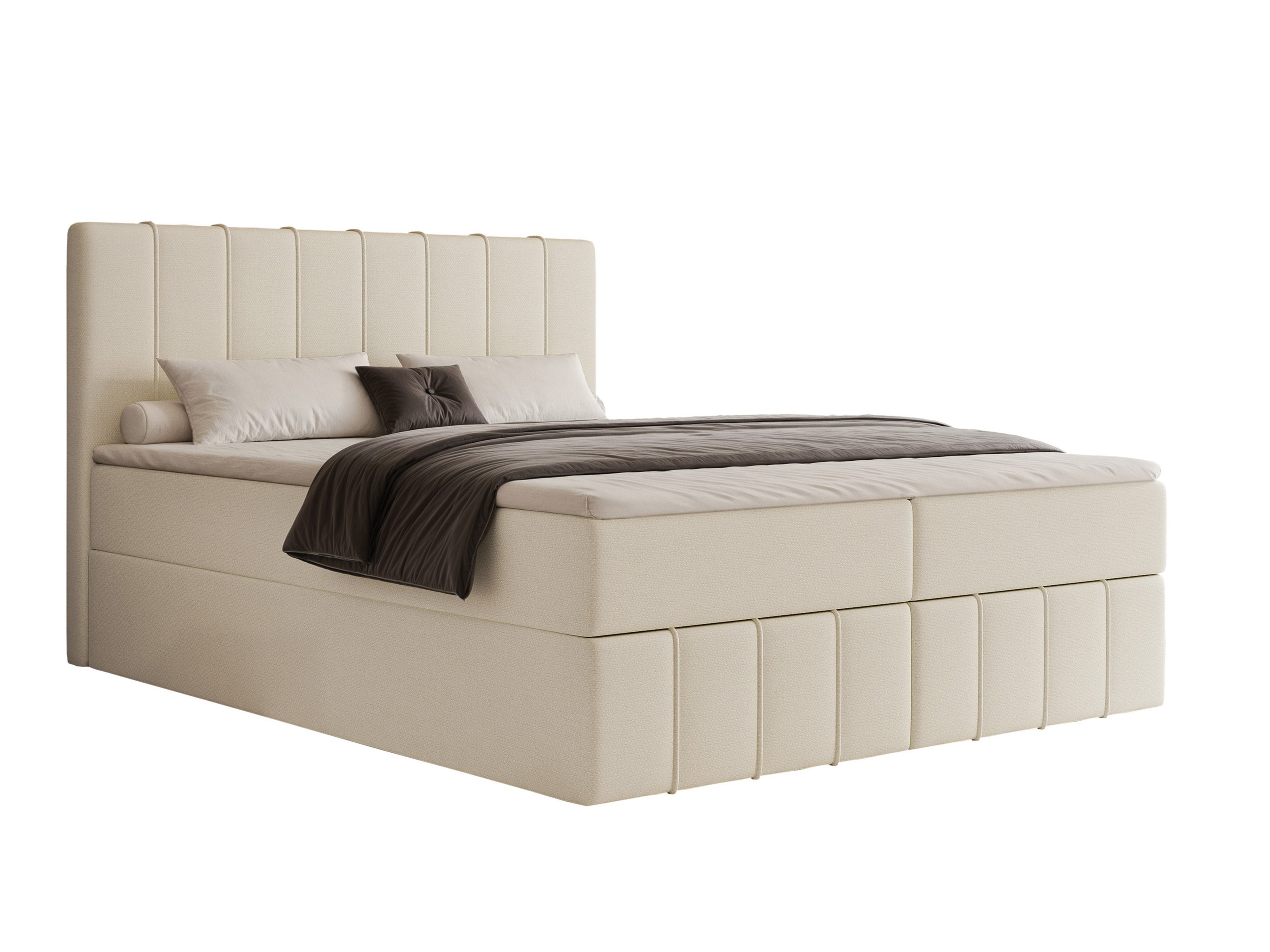 Pat boxspring Martinez 125 (Lumi 03)