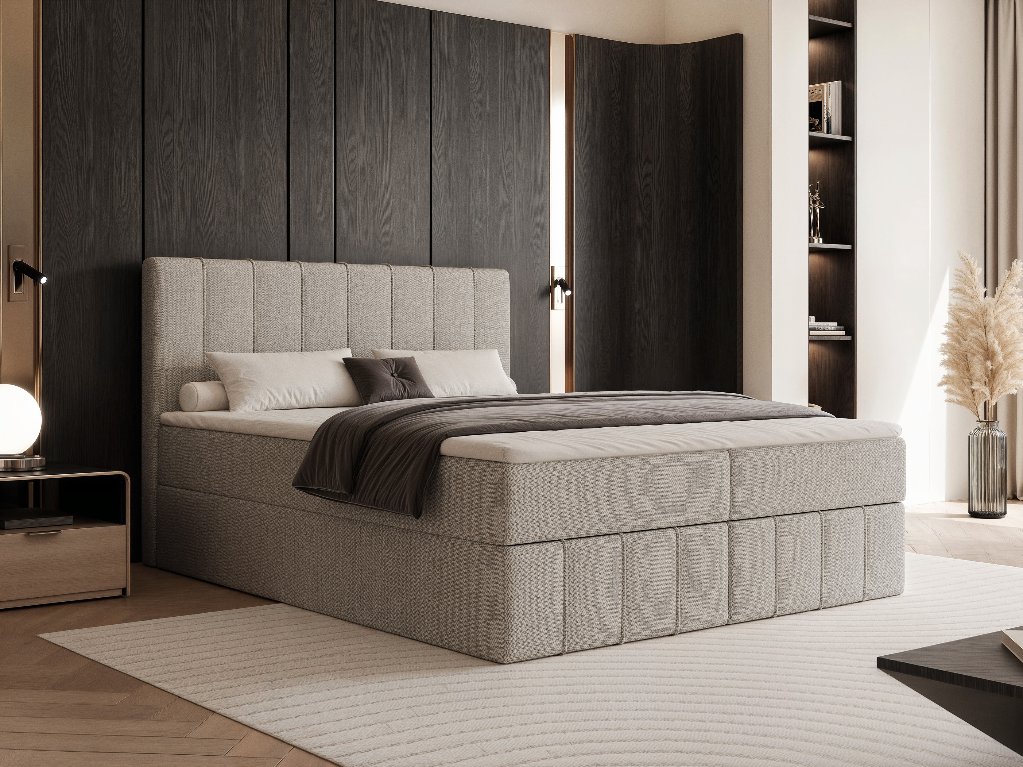 Pat boxspring Martinez 125 (Lumi 11)