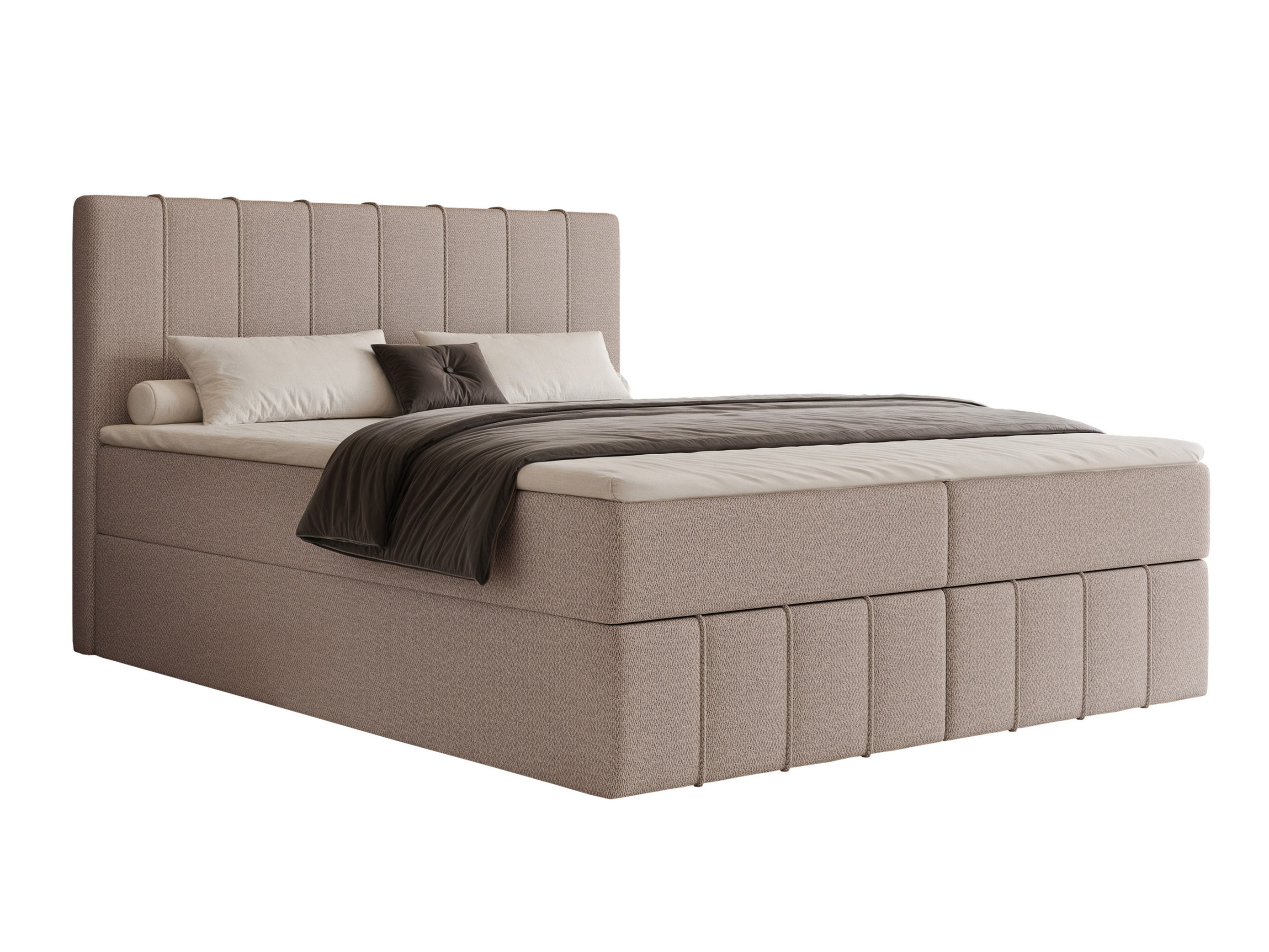 Pat boxspring Martinez 125 (Lumi 19)