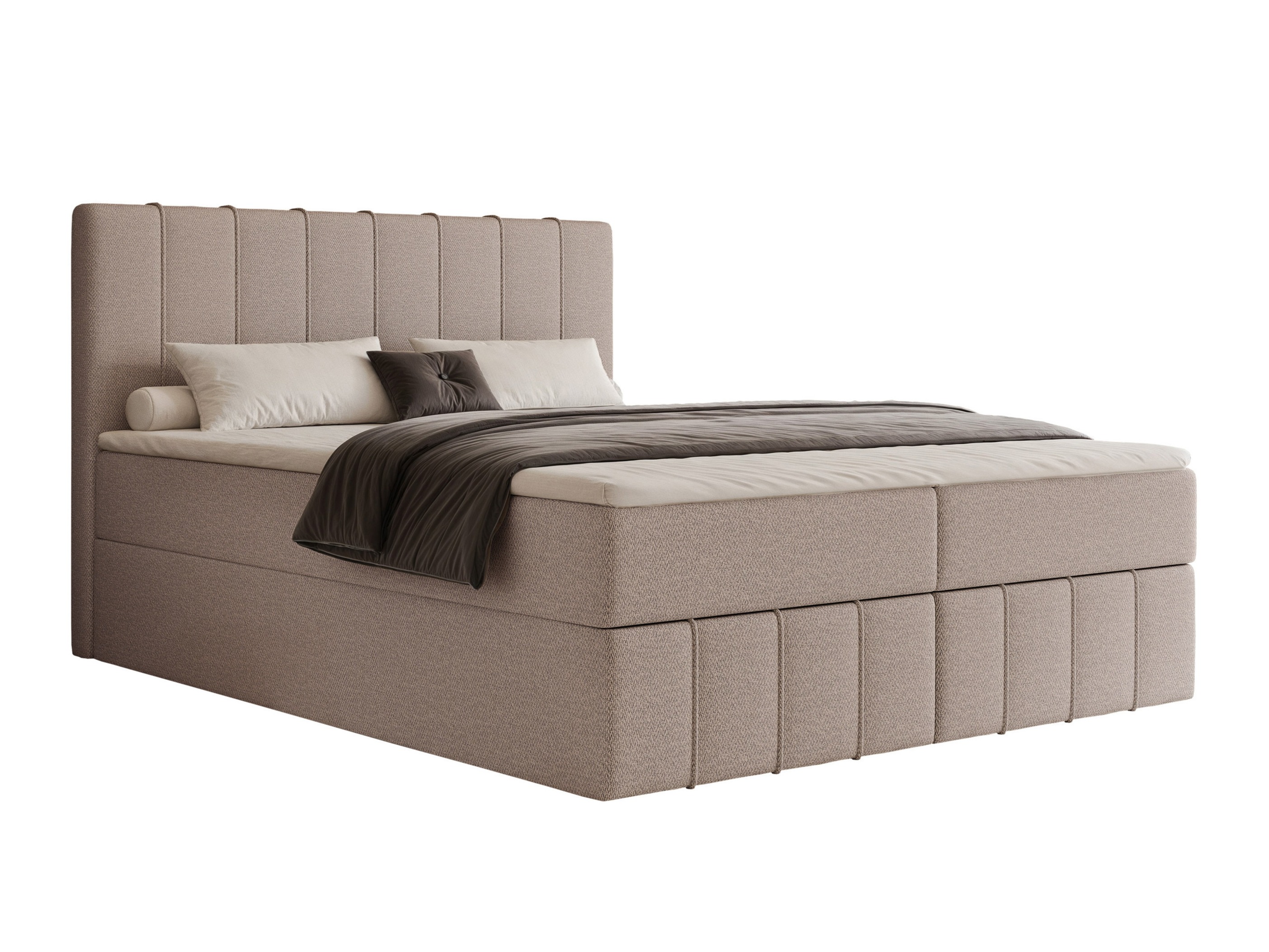 Pat boxspring Martinez 125 (Lumi 19)