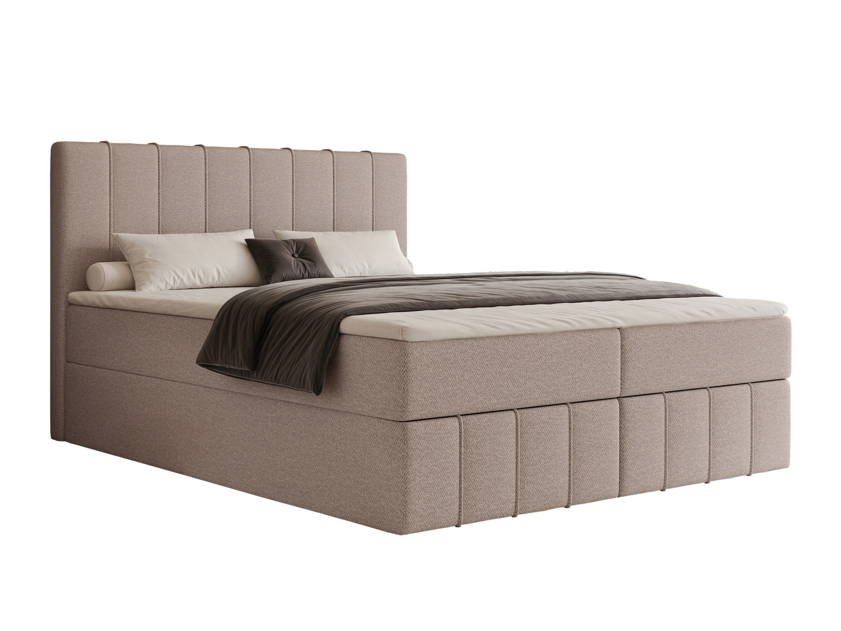 Pat boxspring Martinez 125 (Lumi 19)