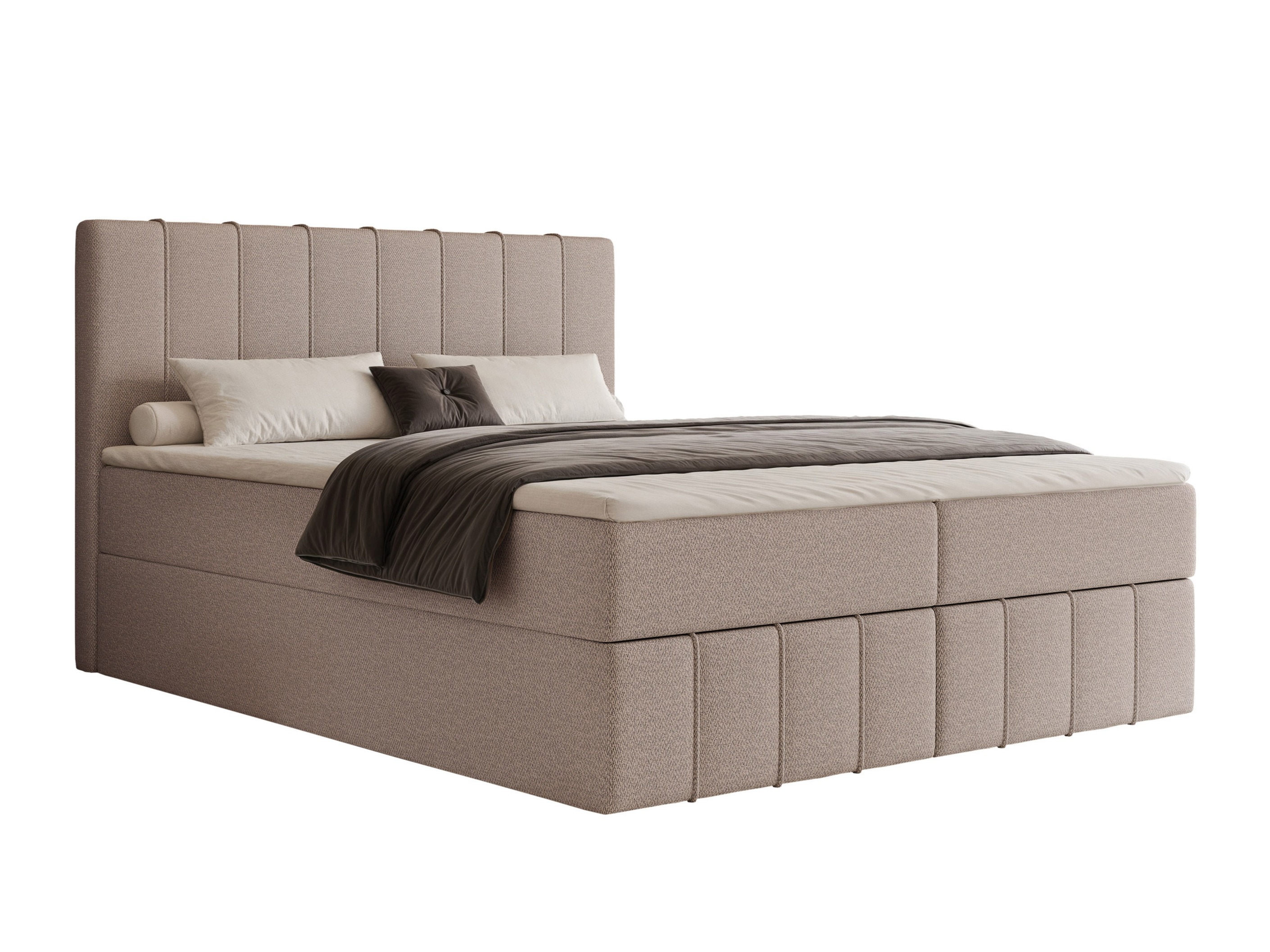 Pat boxspring Martinez 125 (Lumi 19)