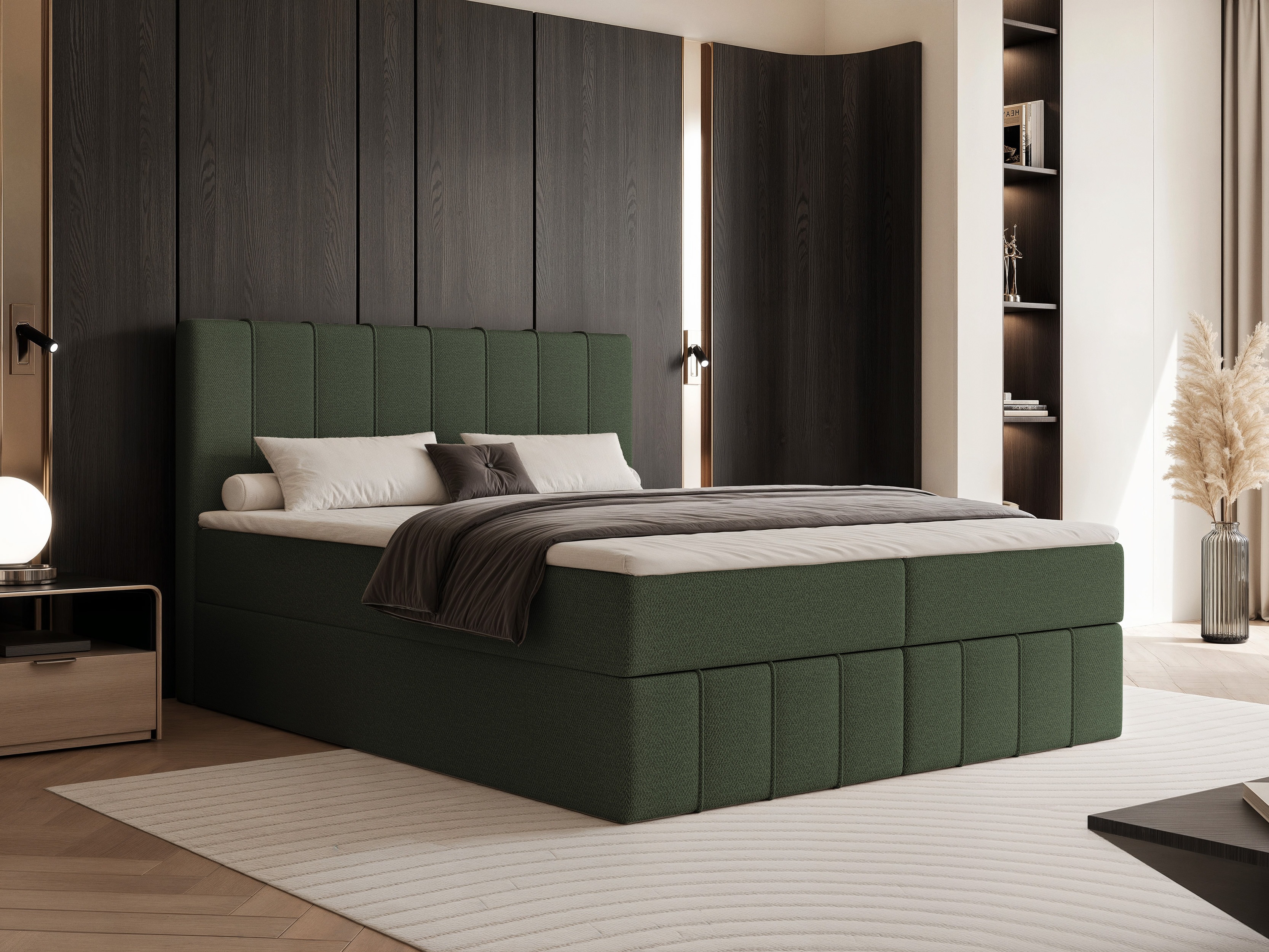 Pat boxspring Martinez 125 (Lumi 35)