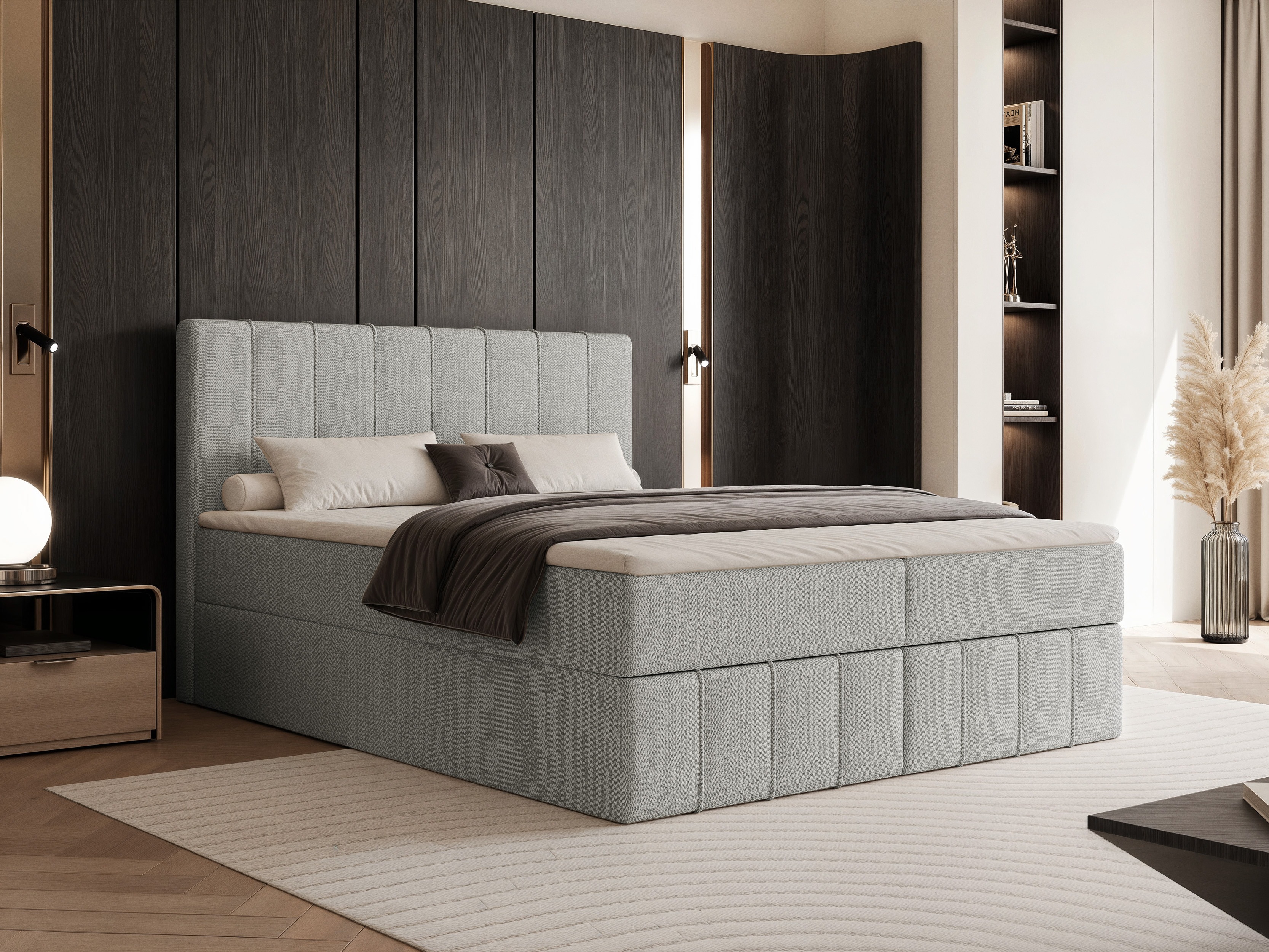 Pat boxspring Martinez 125 (Lumi 84)