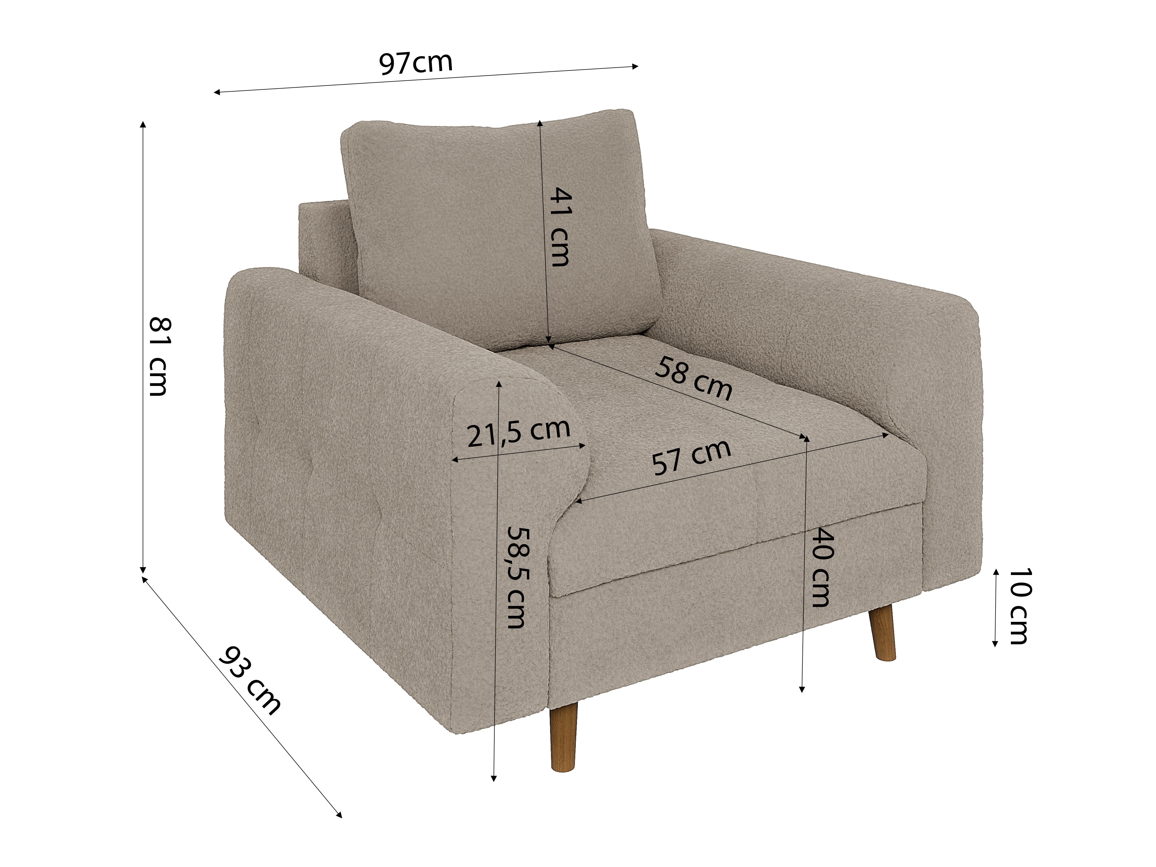 Set mobilier tapițat Elbmori 106 (Coral 65)