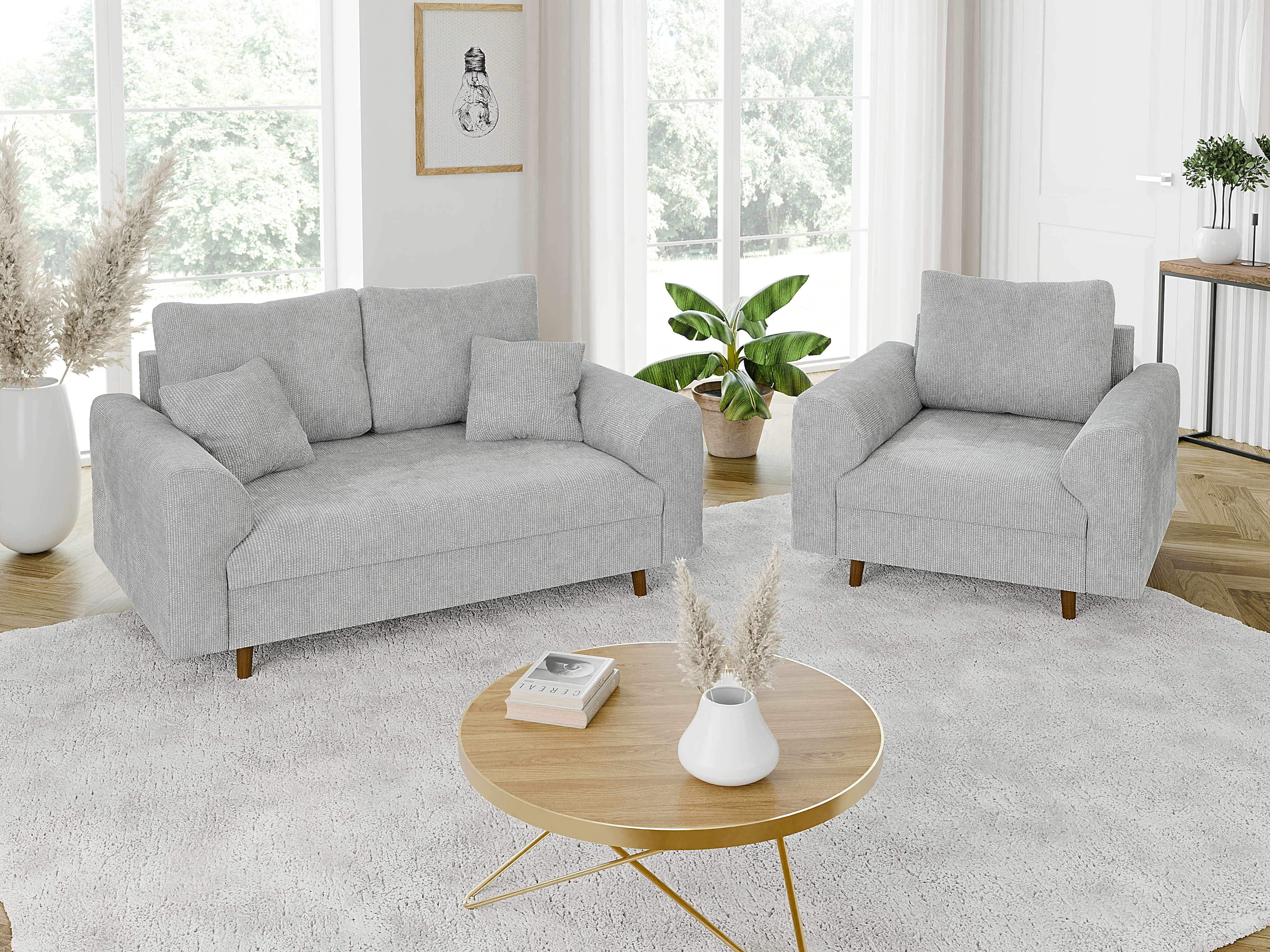 Set mobilier tapițat Elbmori 106 (Flow 16)