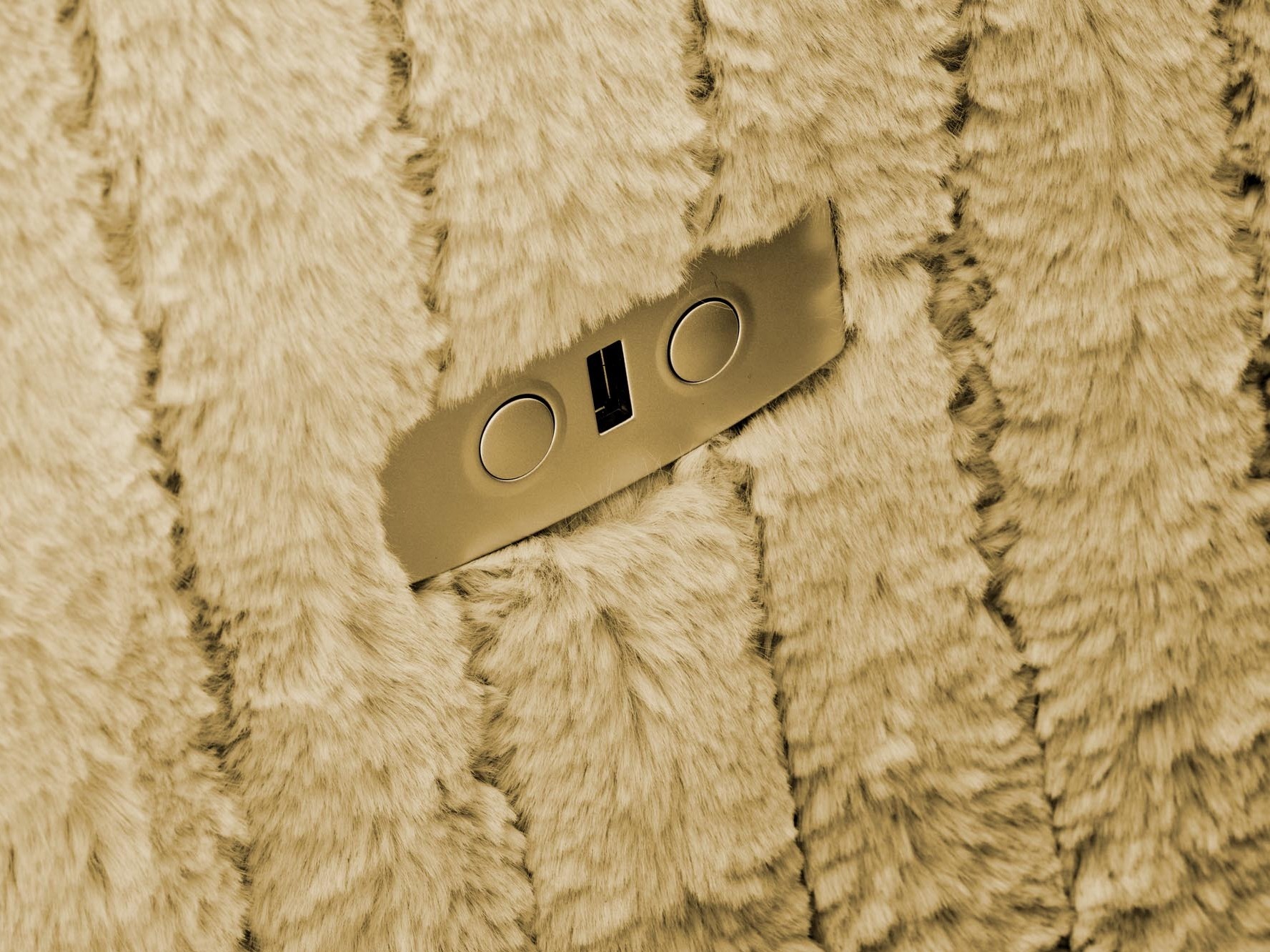 Fotoliu recliner Houston 2079 (Galben)