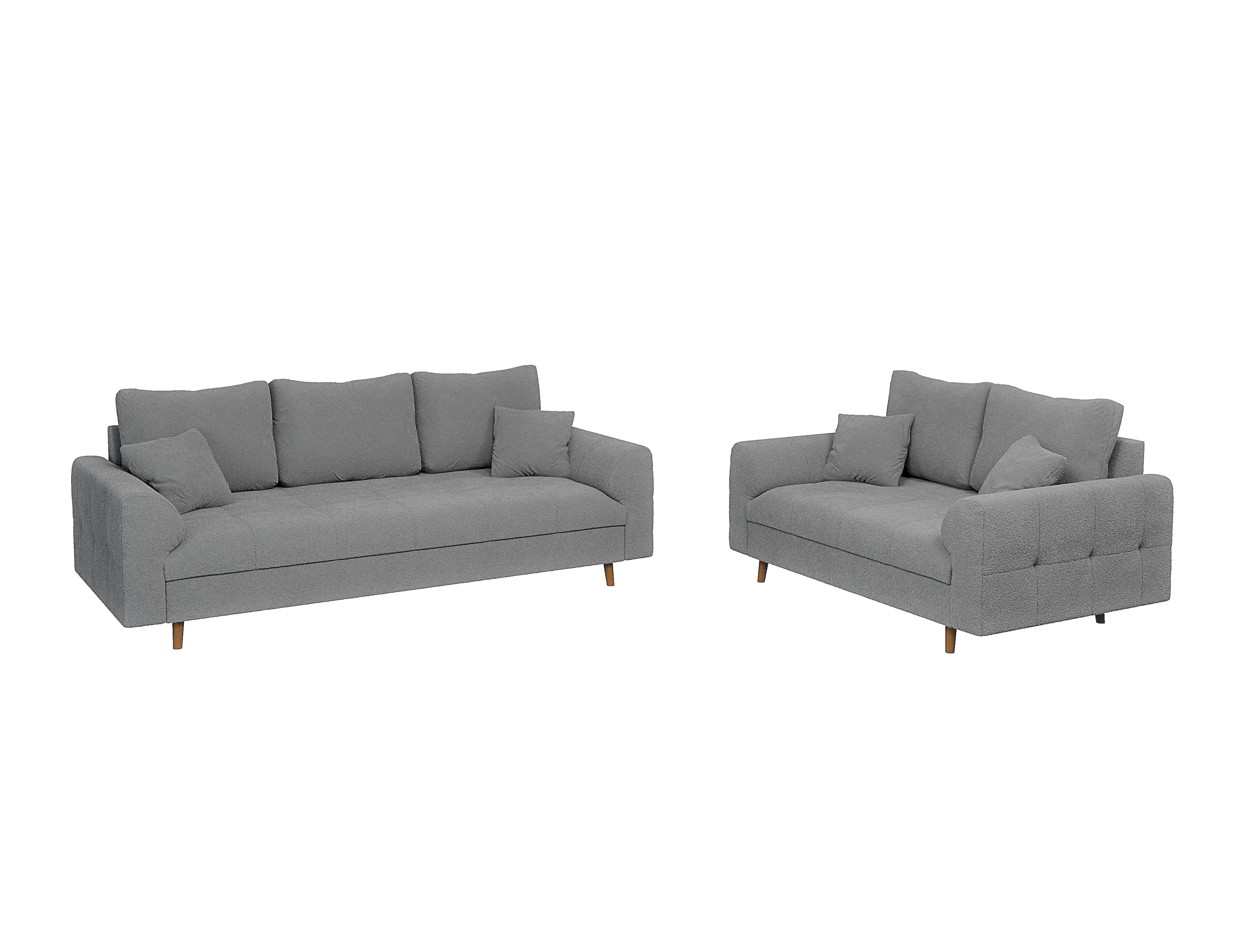 Set mobilier tapițat Elbmori 107 (Coral 75)