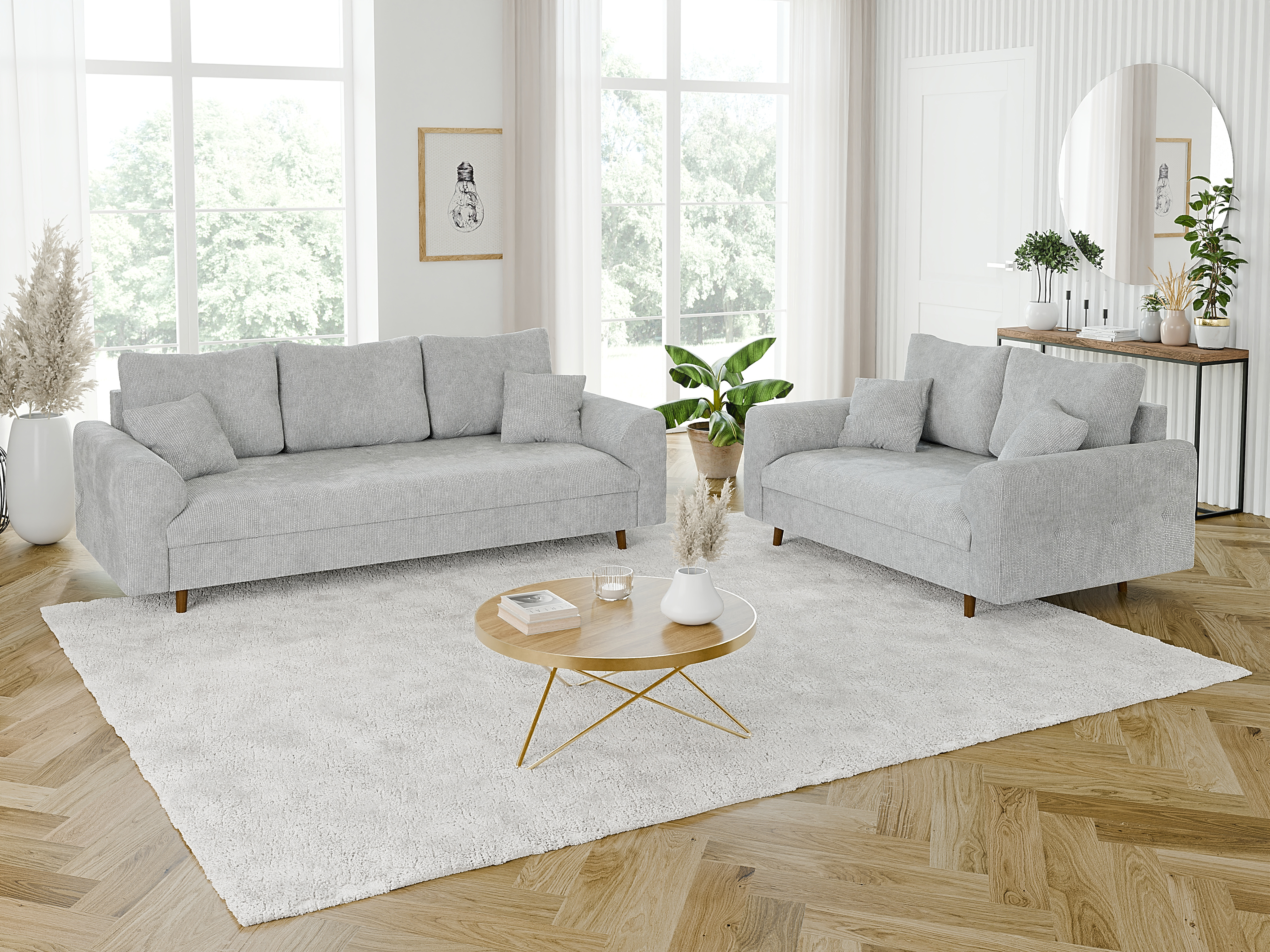 Set mobilier tapițat Elbmori 107 (Flow 16)