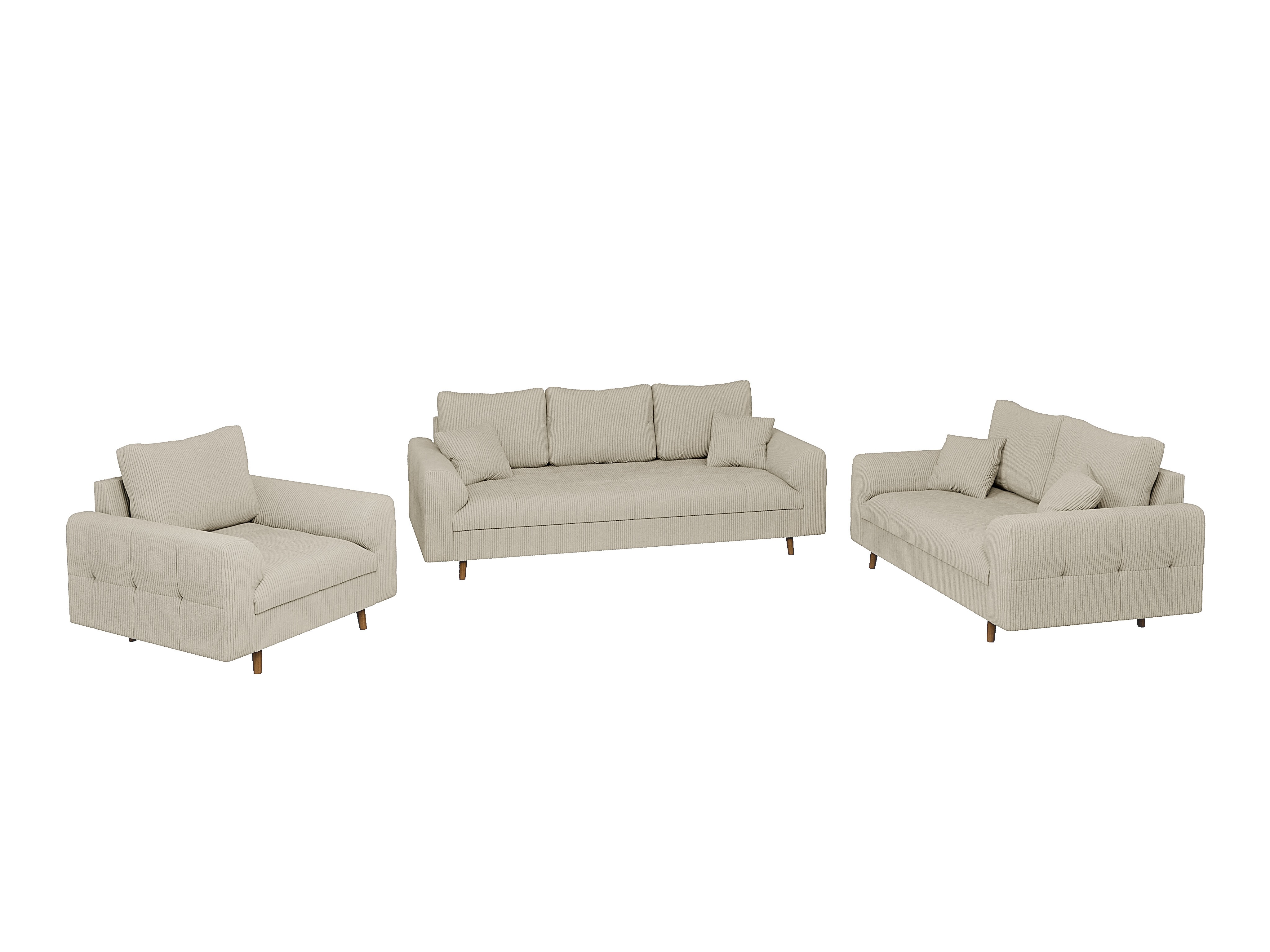Set mobilier tapițat Elbmori 107 (Lincoln 03)