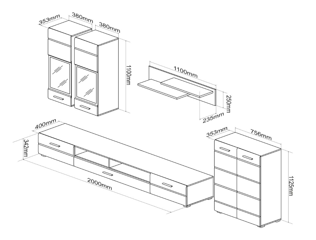 Set camera de zi Houston 2085