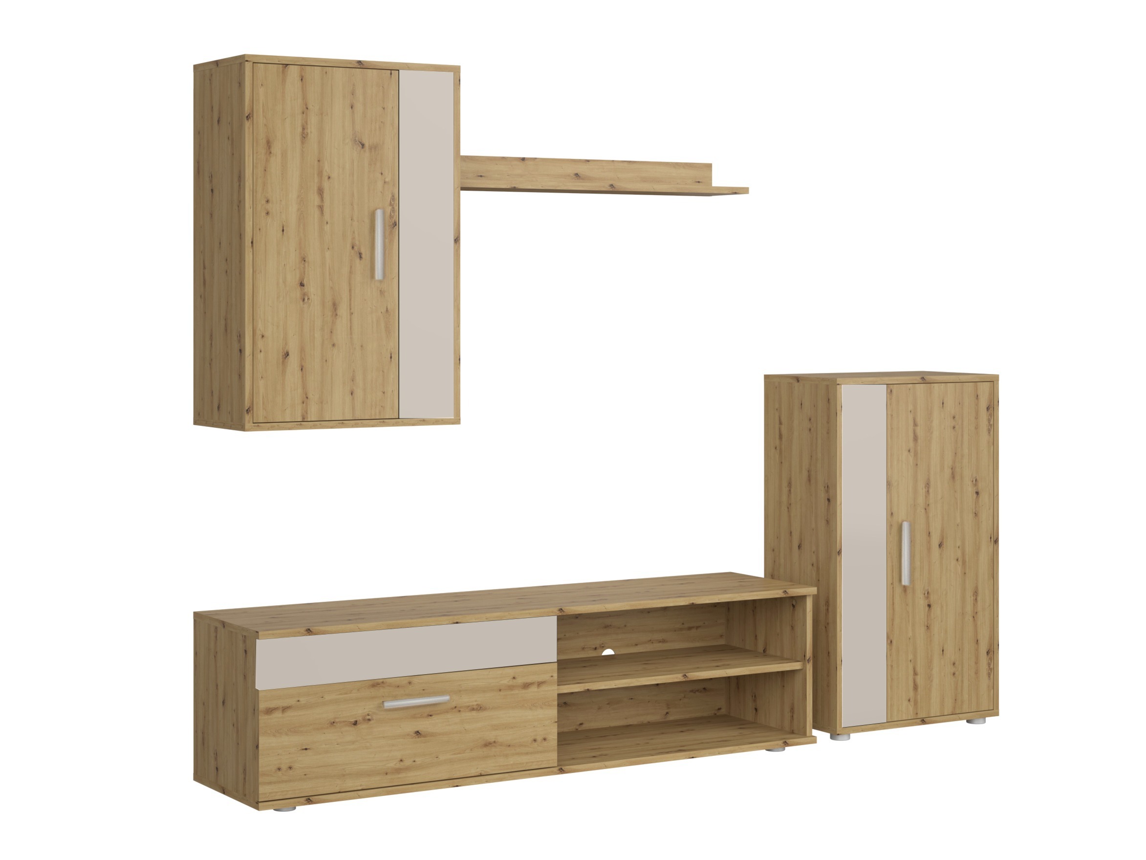 Set camera de zi Houston 2087 (Stejar artizan + Cașmir)