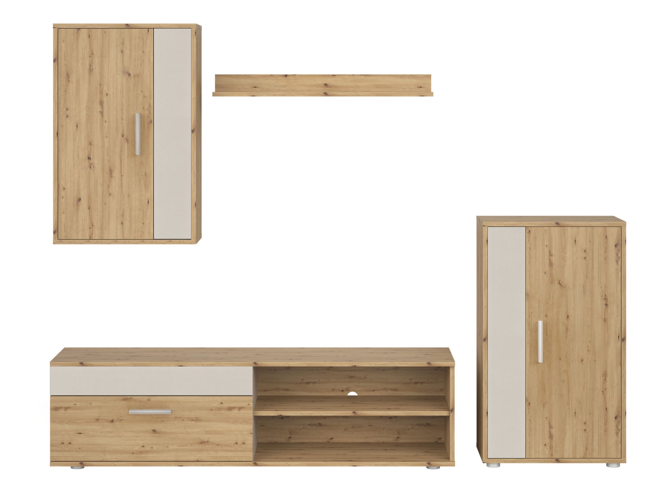 Set camera de zi Houston 2087 (Stejar artizan + Cașmir)