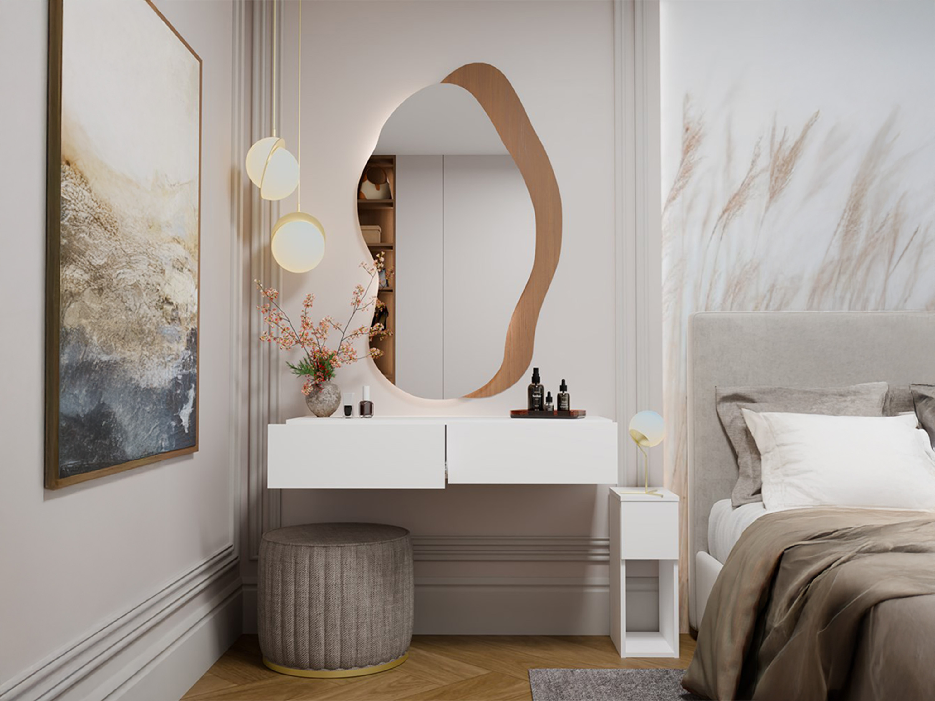 Consolă Mandeville 341 (Alb)