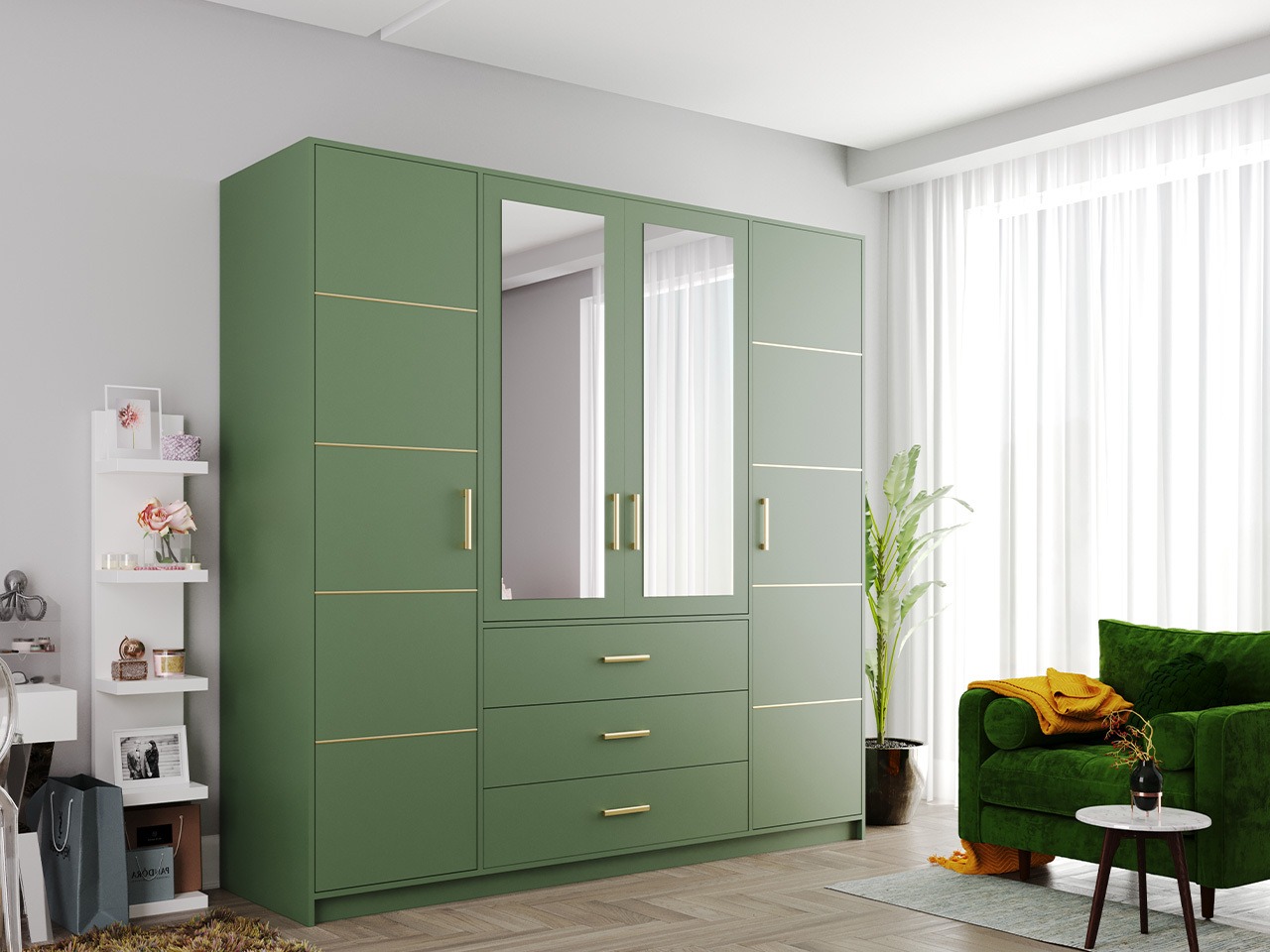 Dulap Rosa I (Verde)