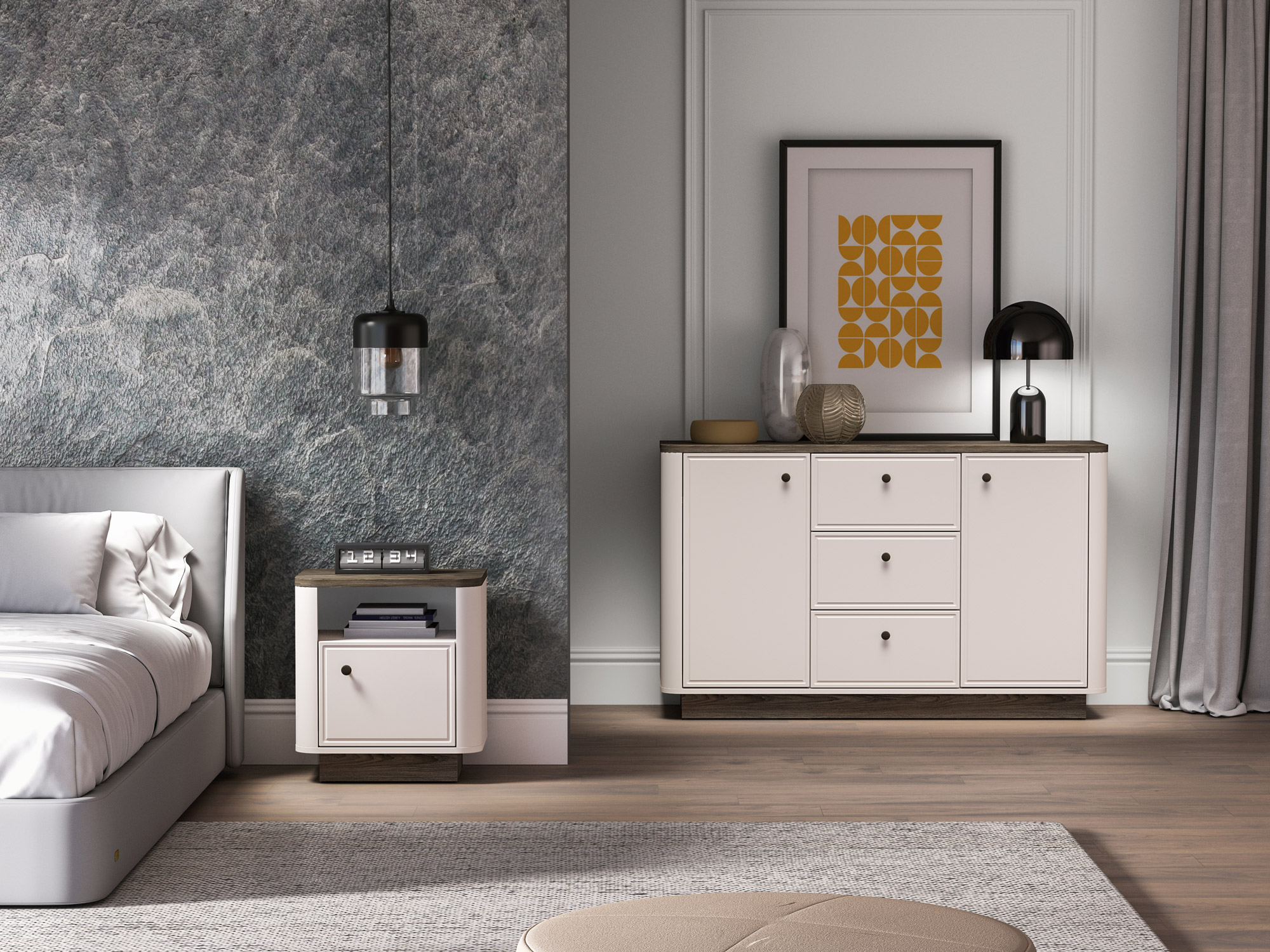 Noptieră Cavrome 107