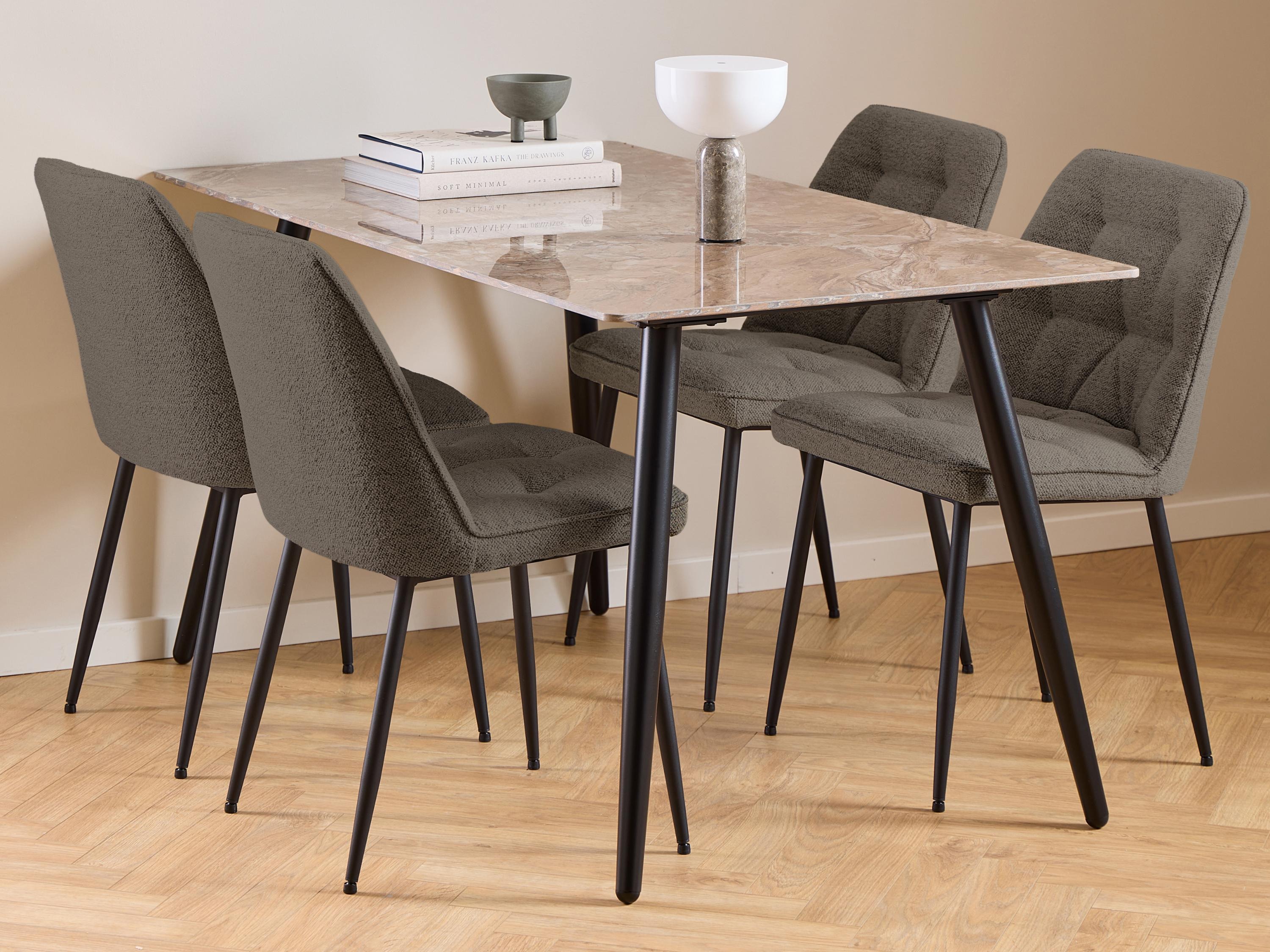 Set de mese Norsica 1012 (Marmură brună)