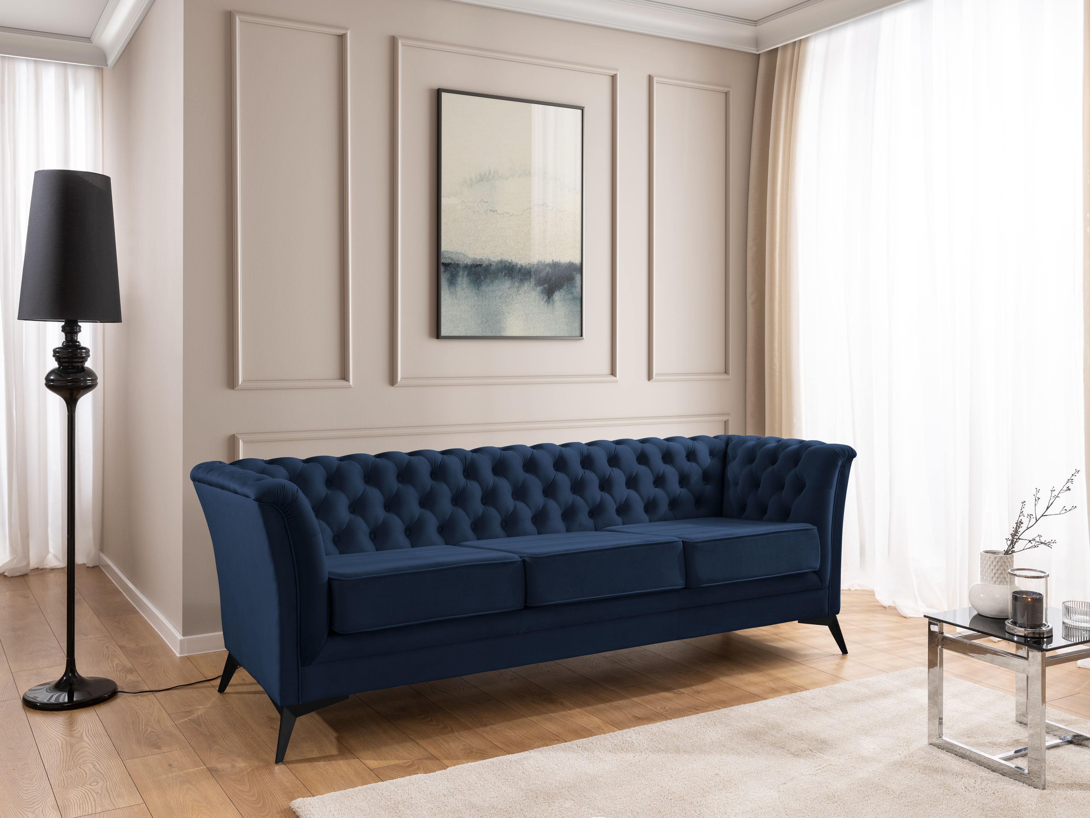 Canapea chesterfield Rocklin 120 (Riviera 81)