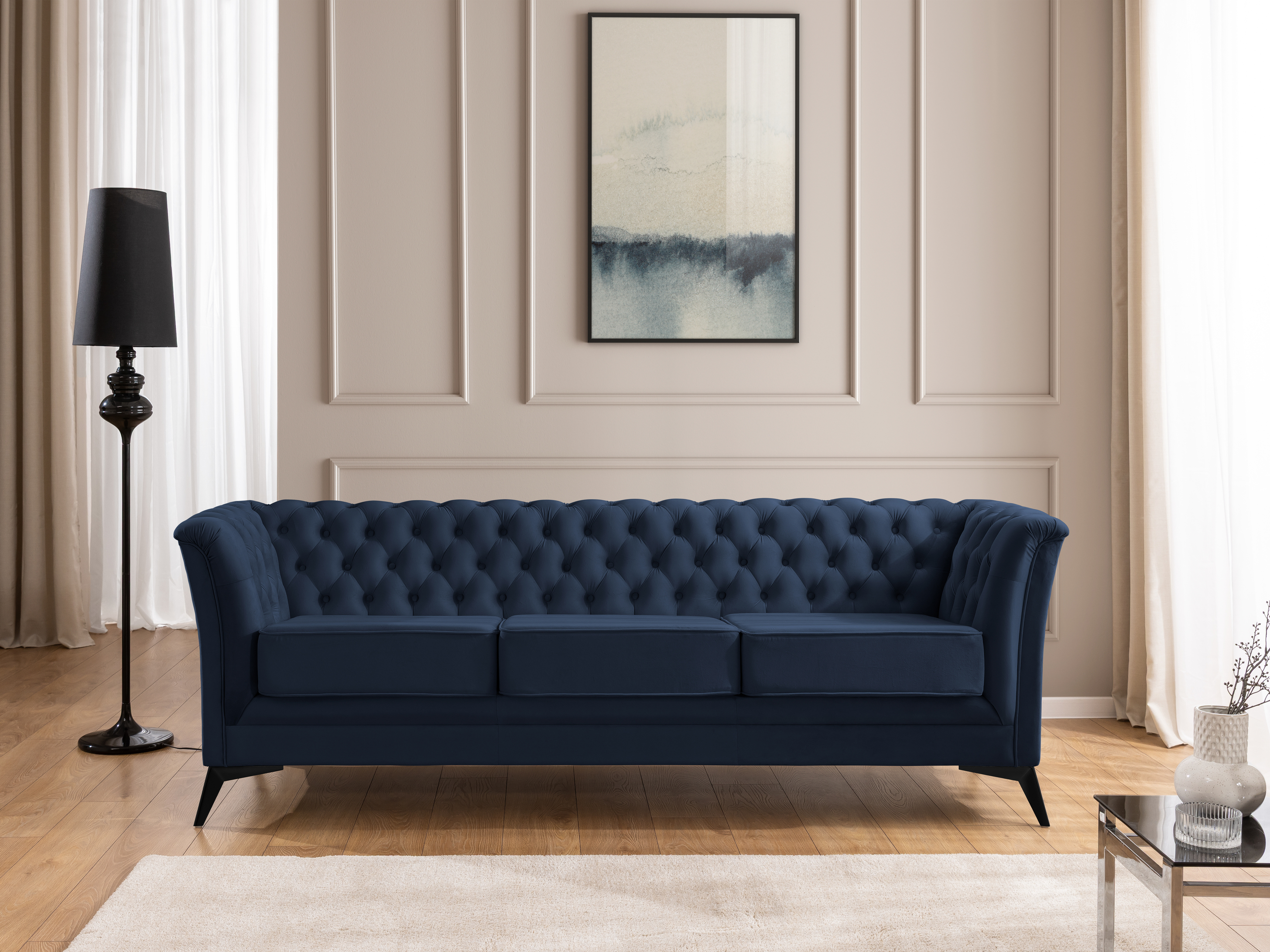 Canapea chesterfield Rocklin 120 (Riviera 81)