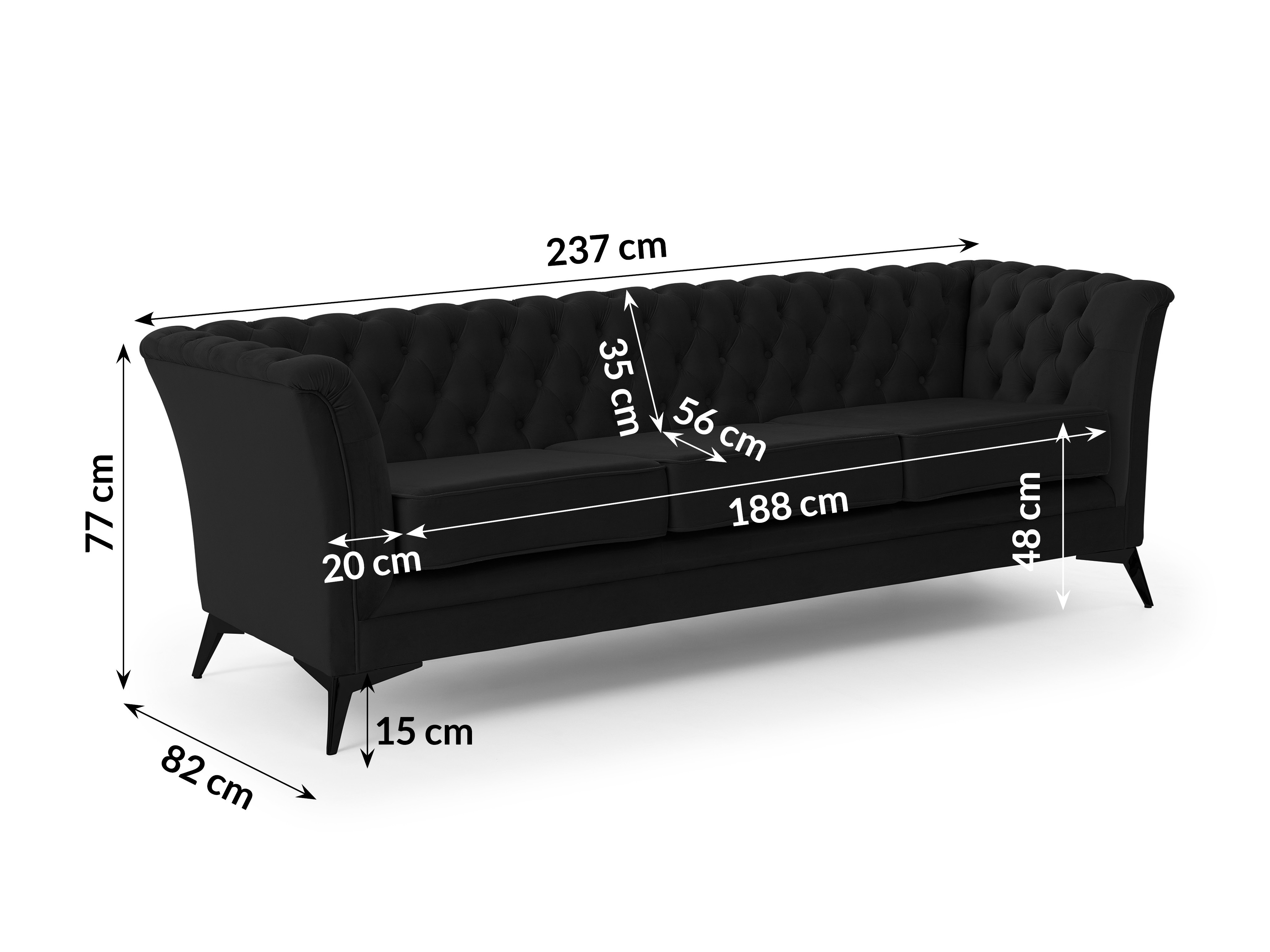 Canapea Rocklin 120 (Riviera 100)
