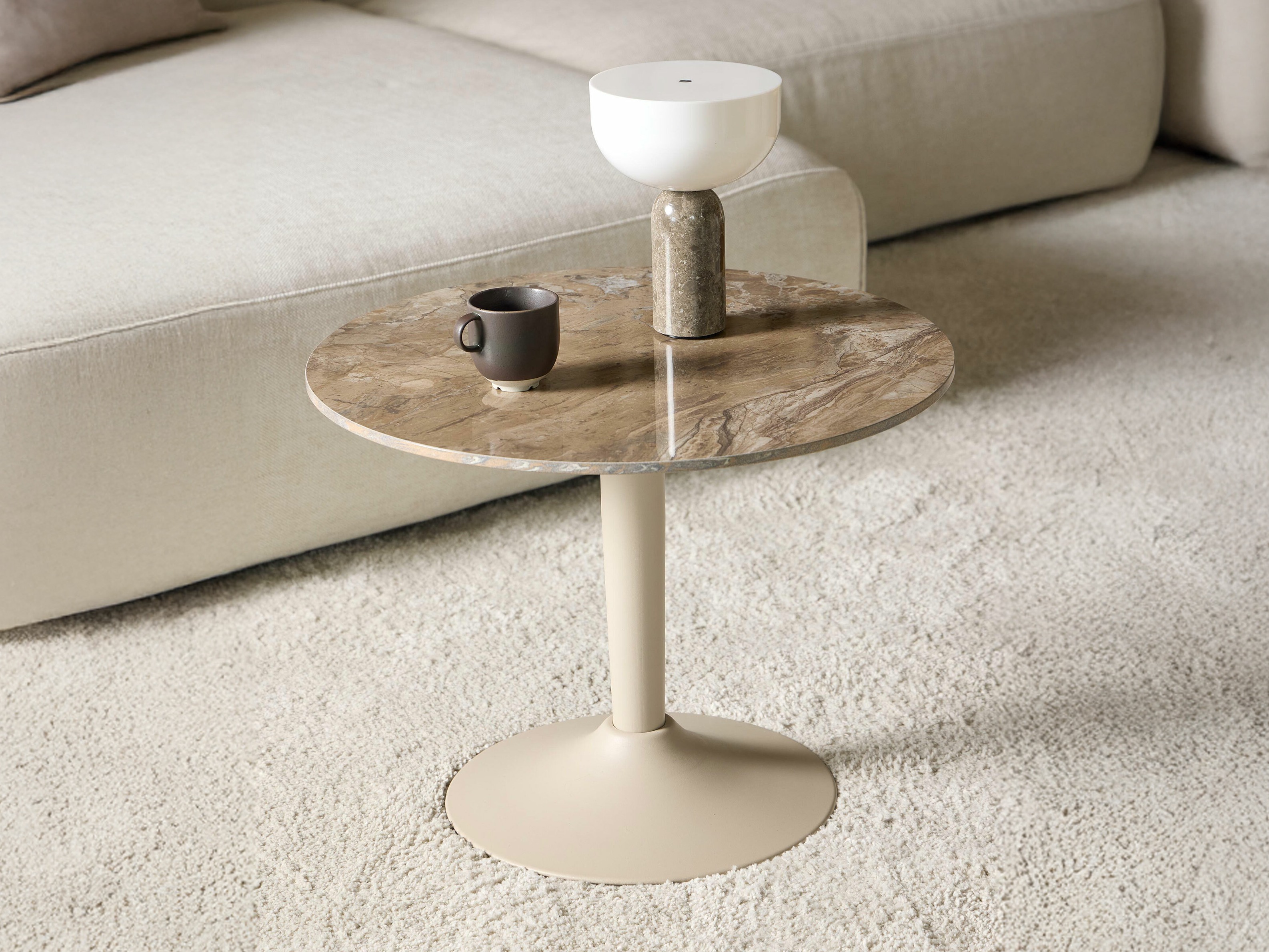 Măsuță de cafea Norsica 742 (Marmură brună)