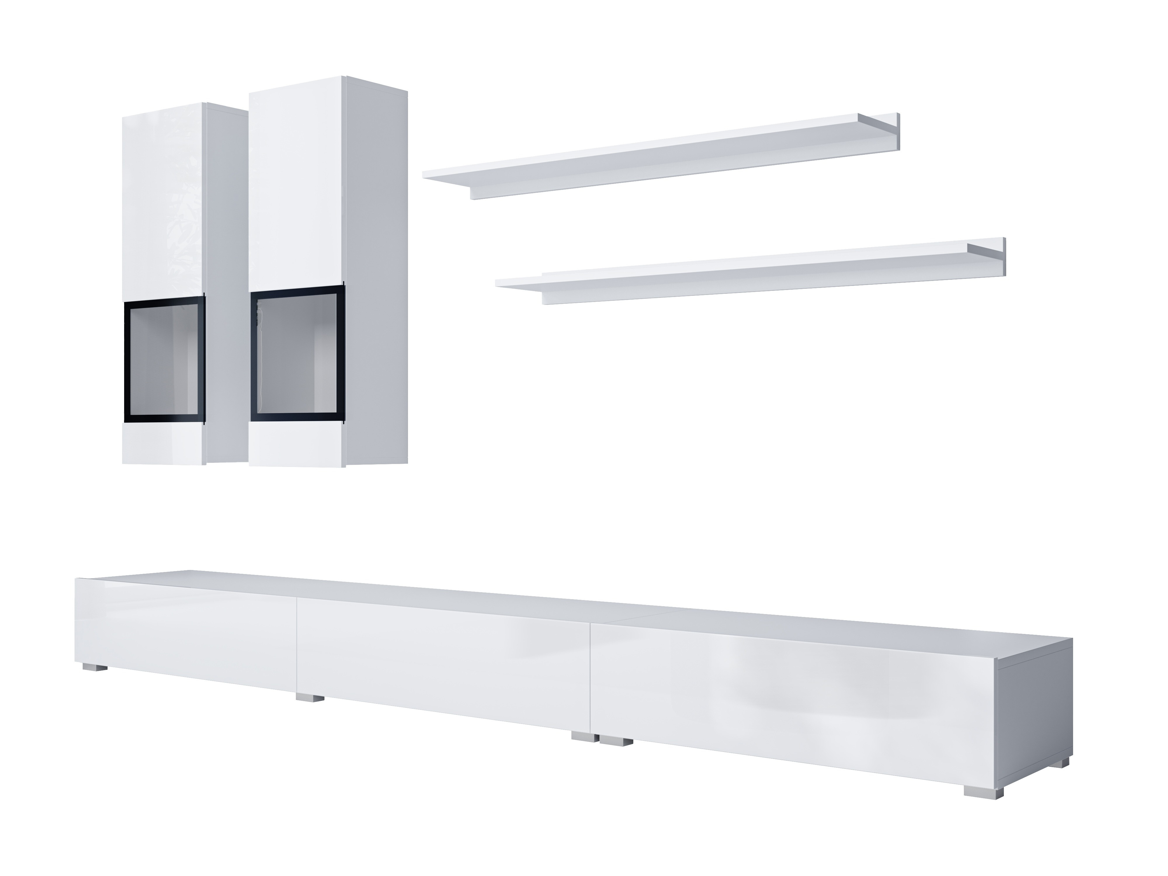 Set camera de zi Serodeu 104 (Alb + Alb lucios)