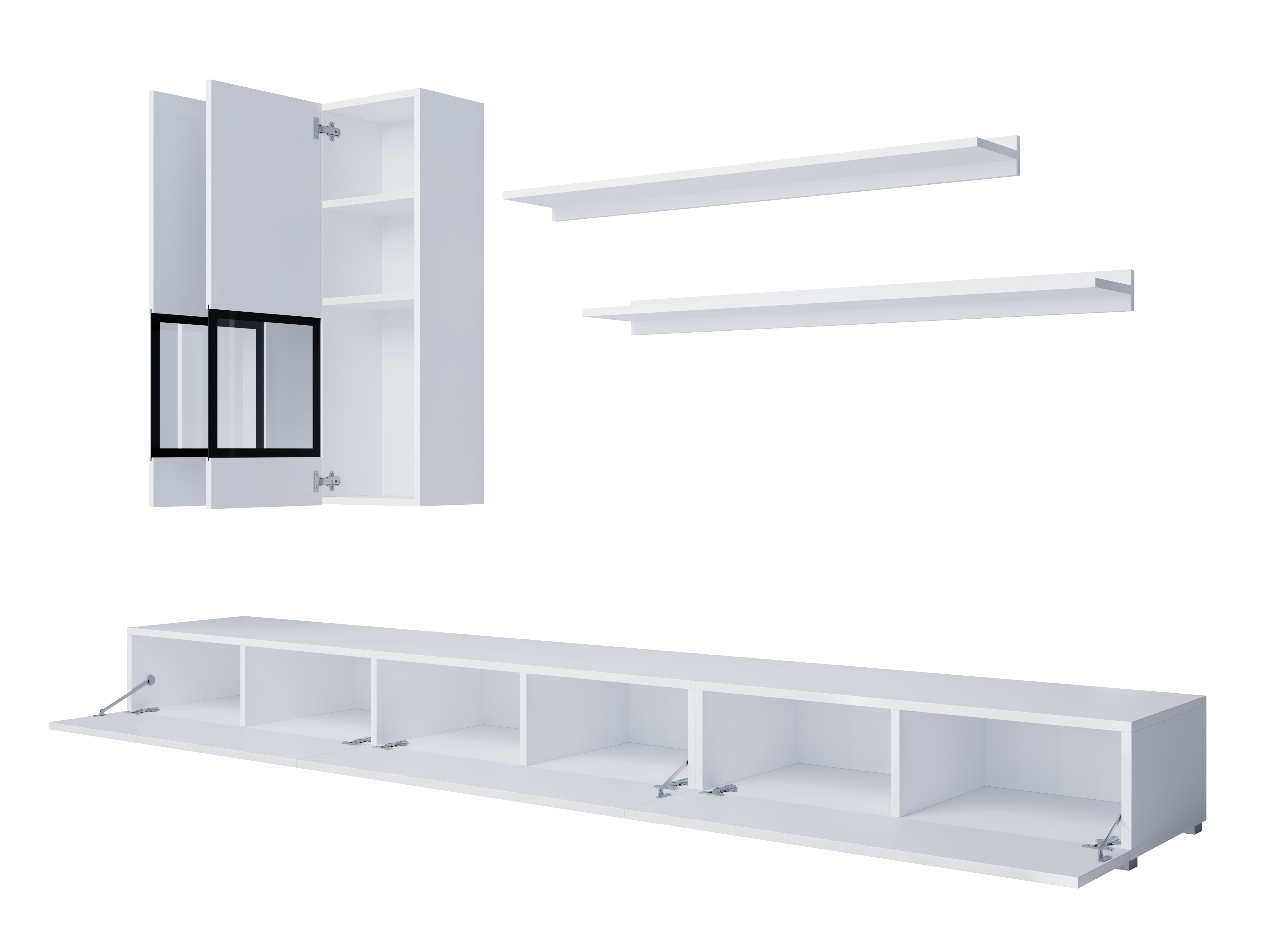 Set camera de zi Serodeu 104 (Alb + Alb lucios)