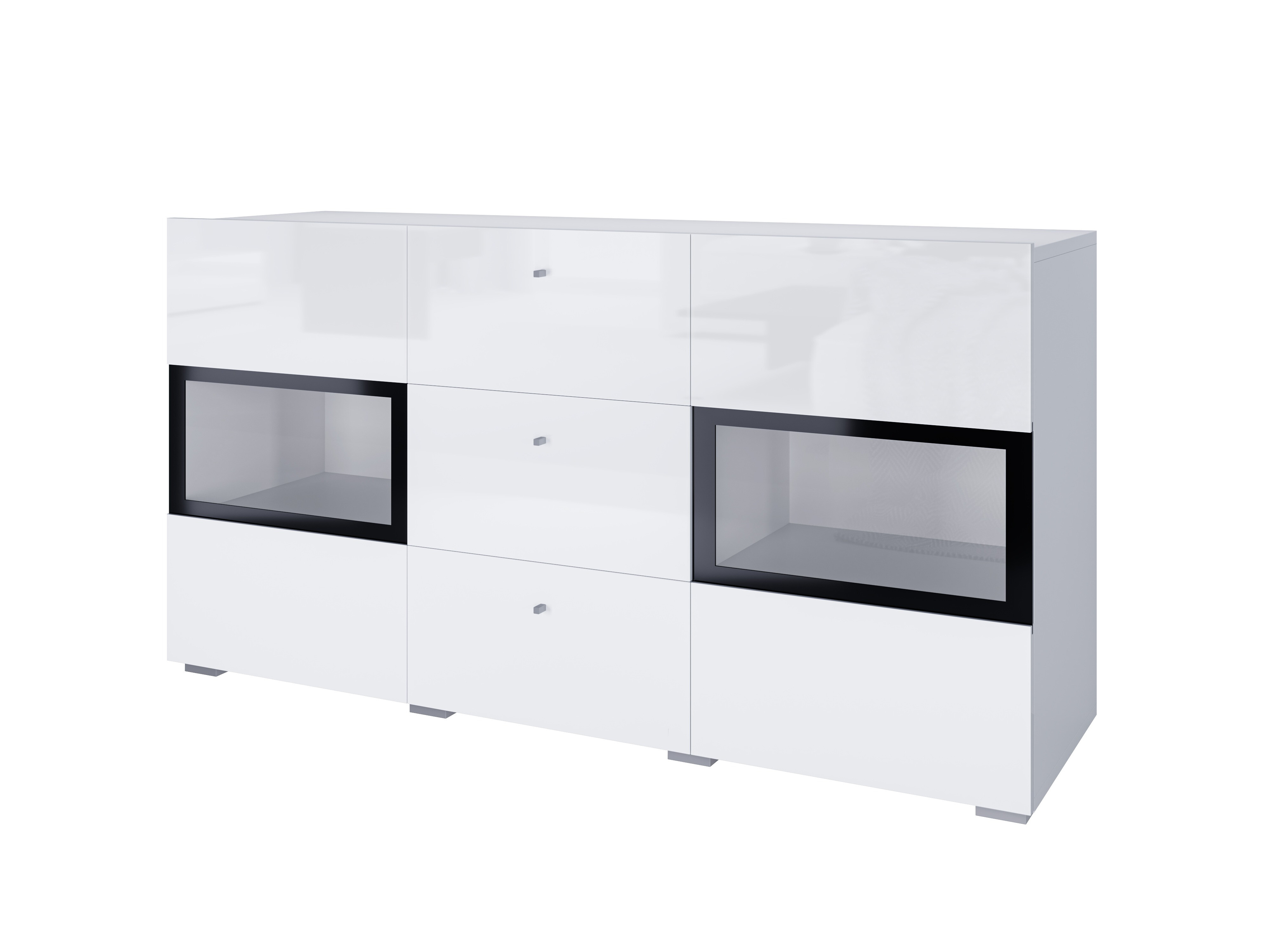 Set camera de zi Serodeu 104 (Alb + Alb lucios)