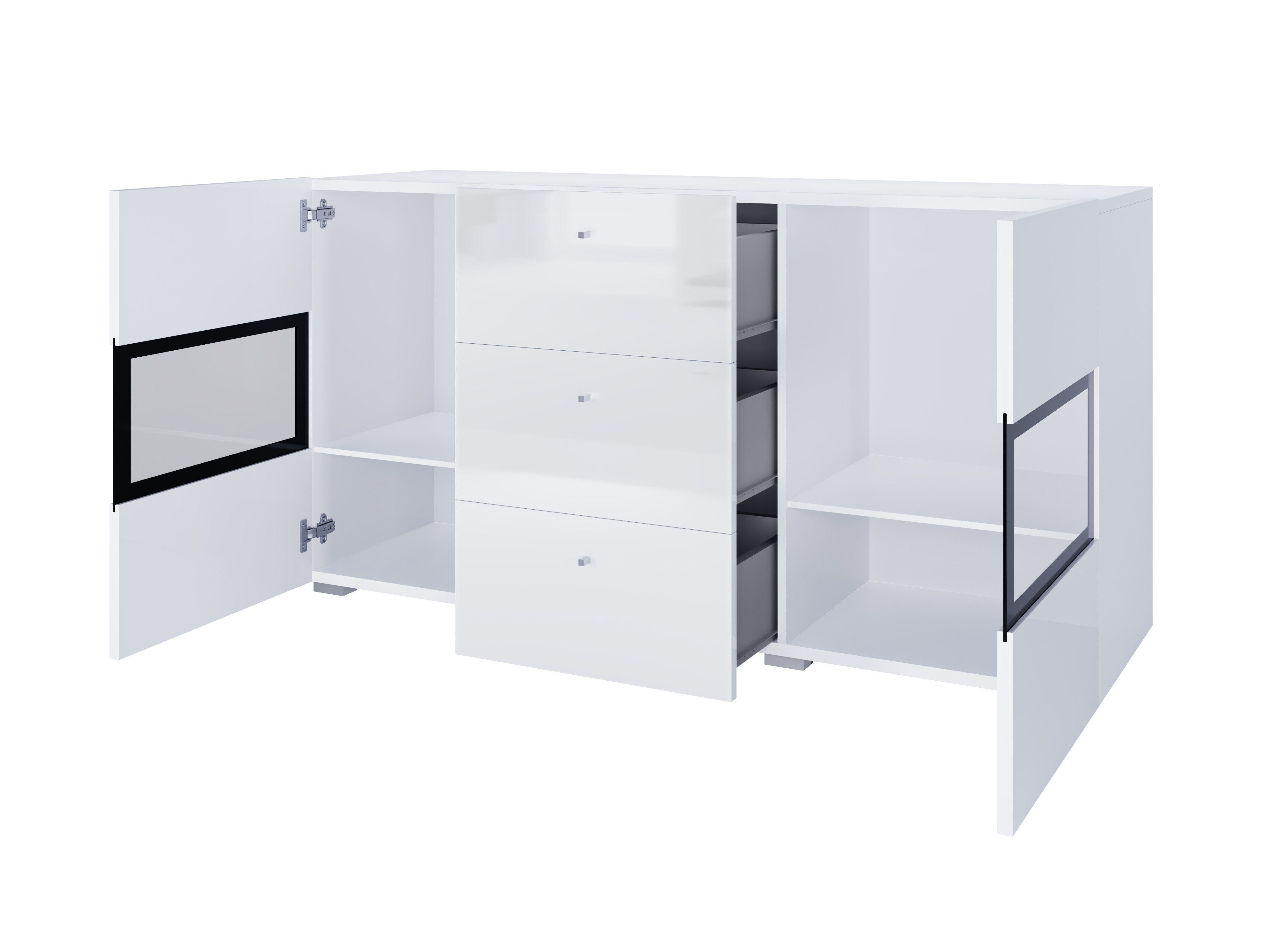 Set camera de zi Serodeu 104 (Alb + Alb lucios)