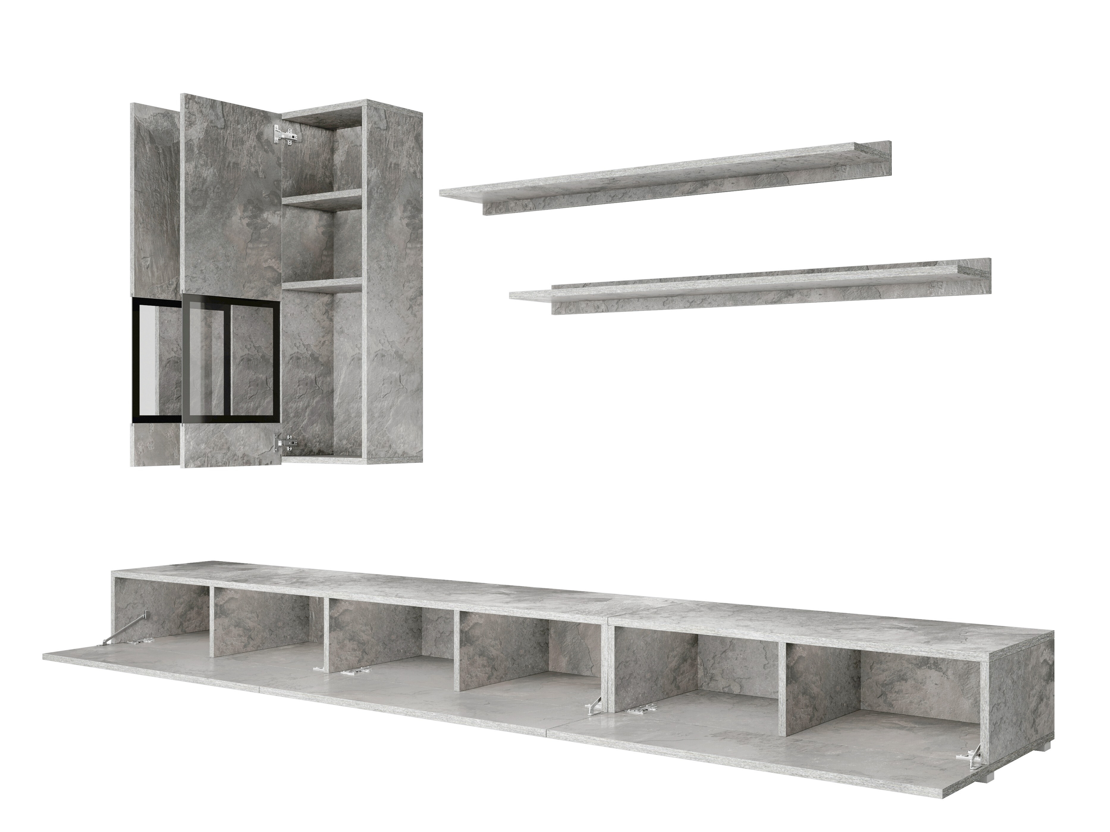 Set de living Serodeu 104 (Beton)