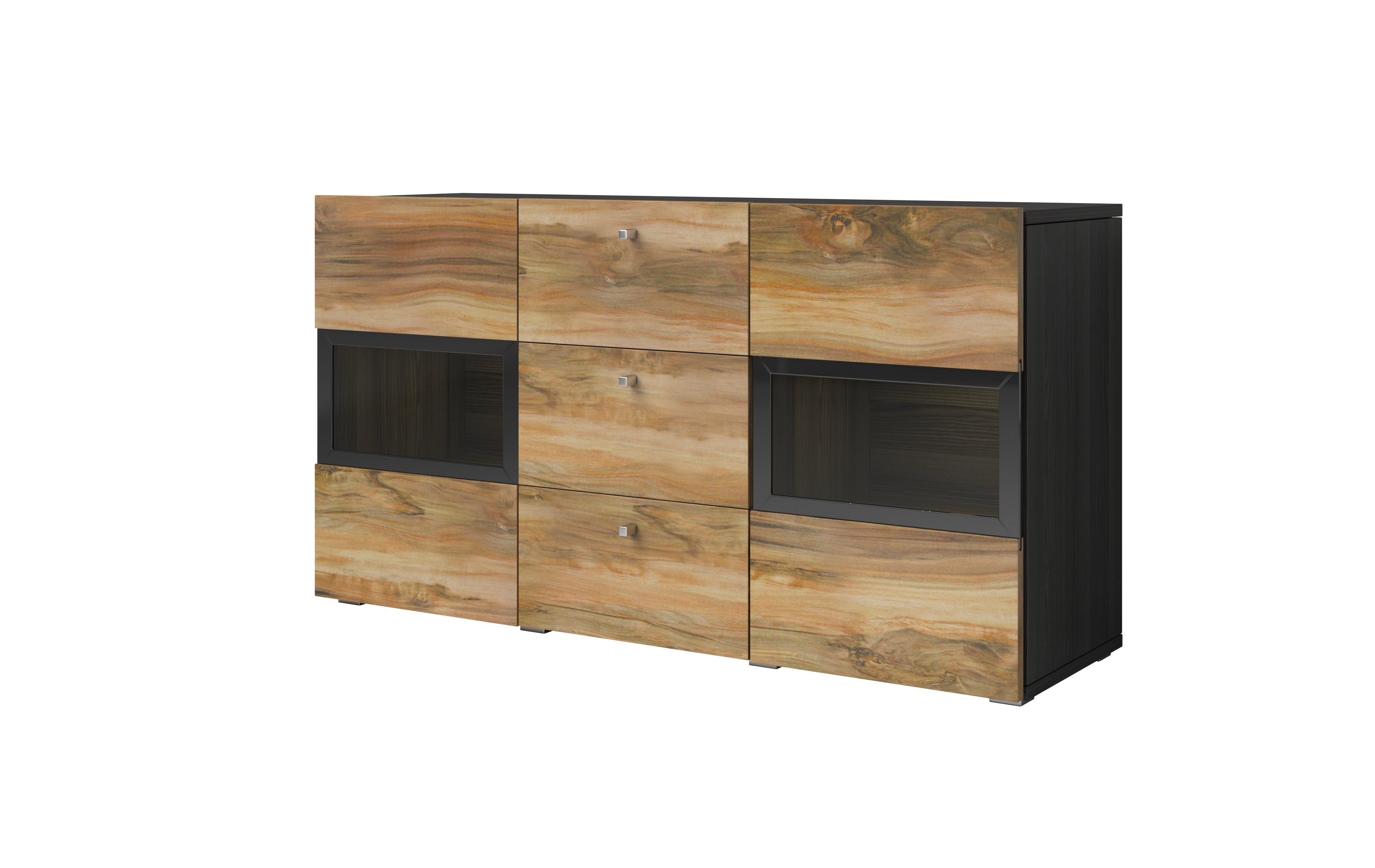 Set de living Serodeu 104 (Nuc + Maro închis)