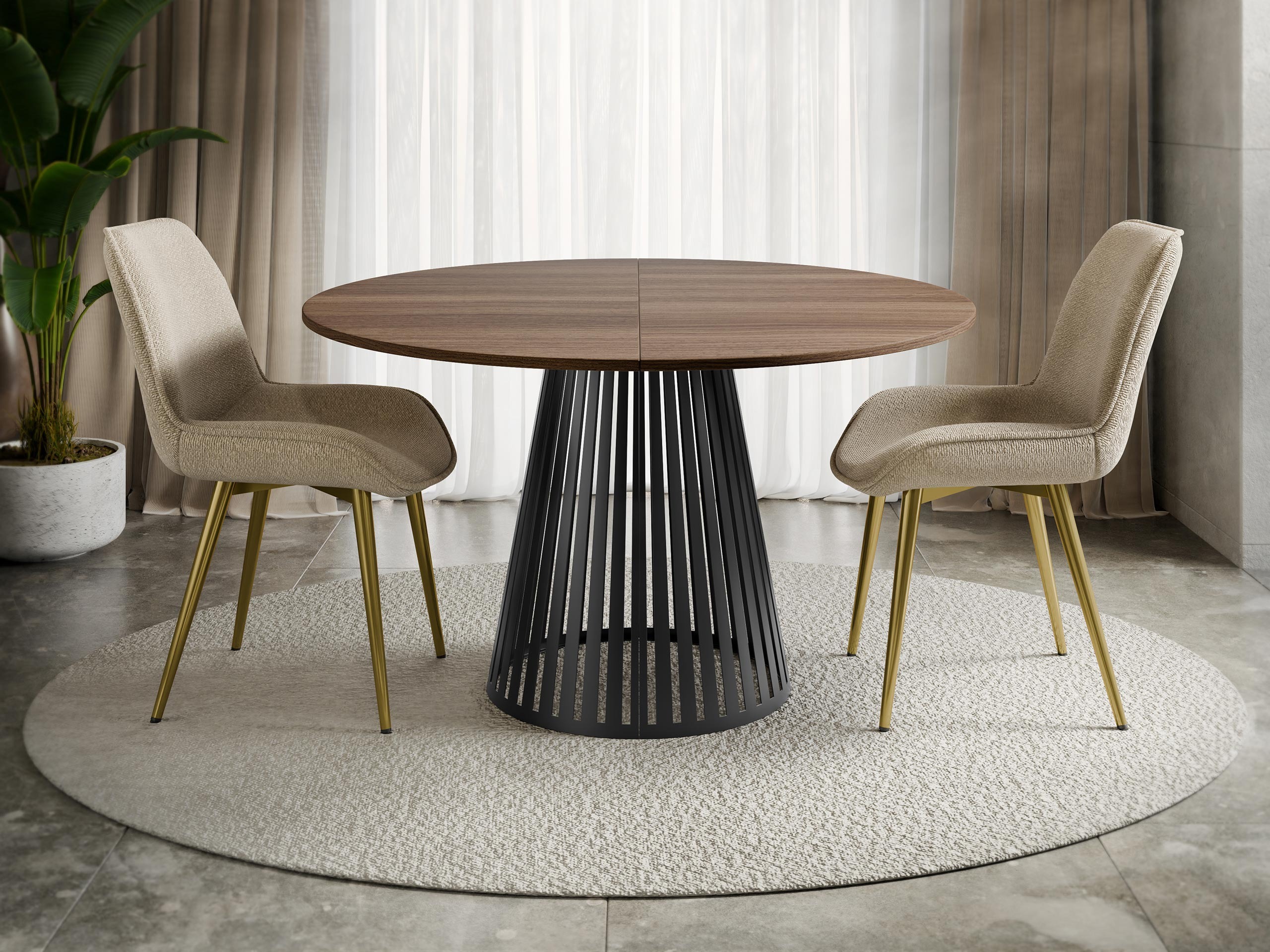 Masă Oswego 153 (Nuc)