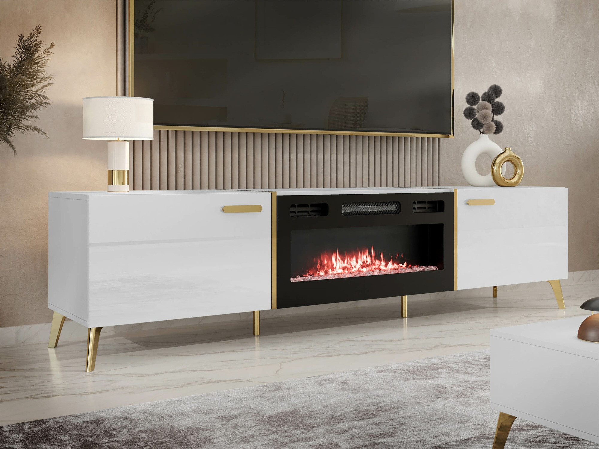 Comodă TV SR10191 cu ambalaj deteriorat