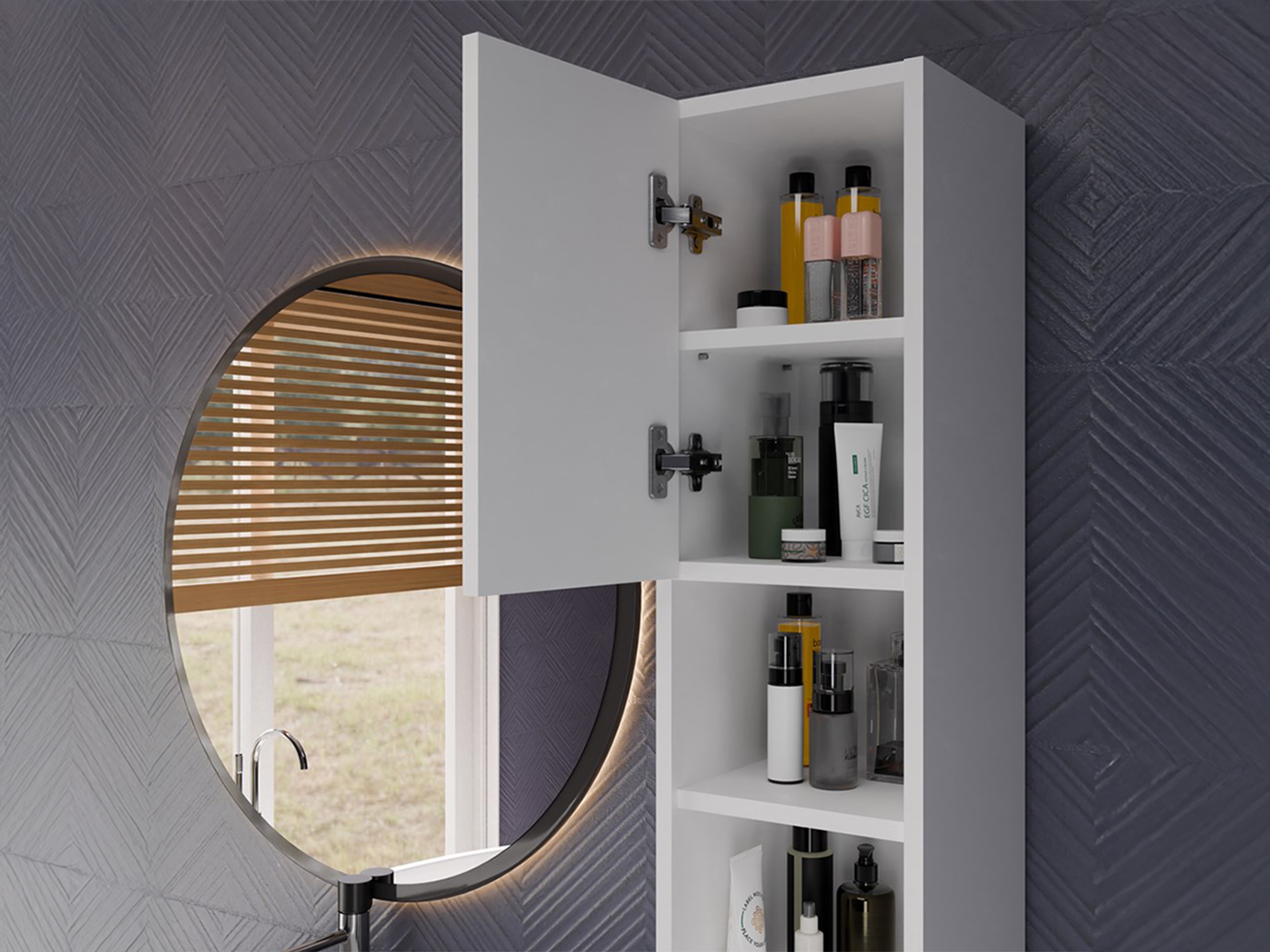 Cabinet de baie neancorat Mandeville 345