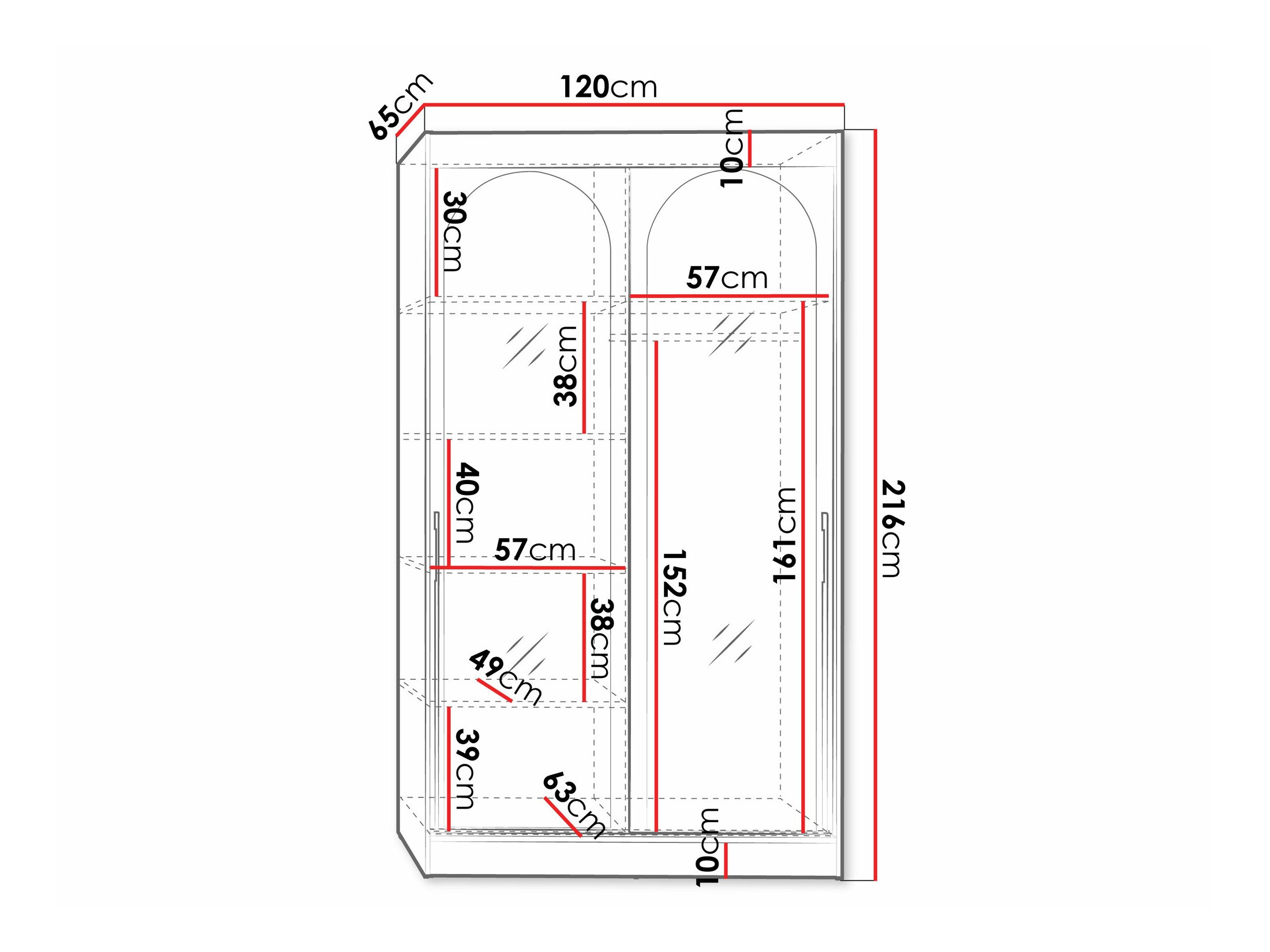 Dulap SR10212 cu ambalaj deteriorat