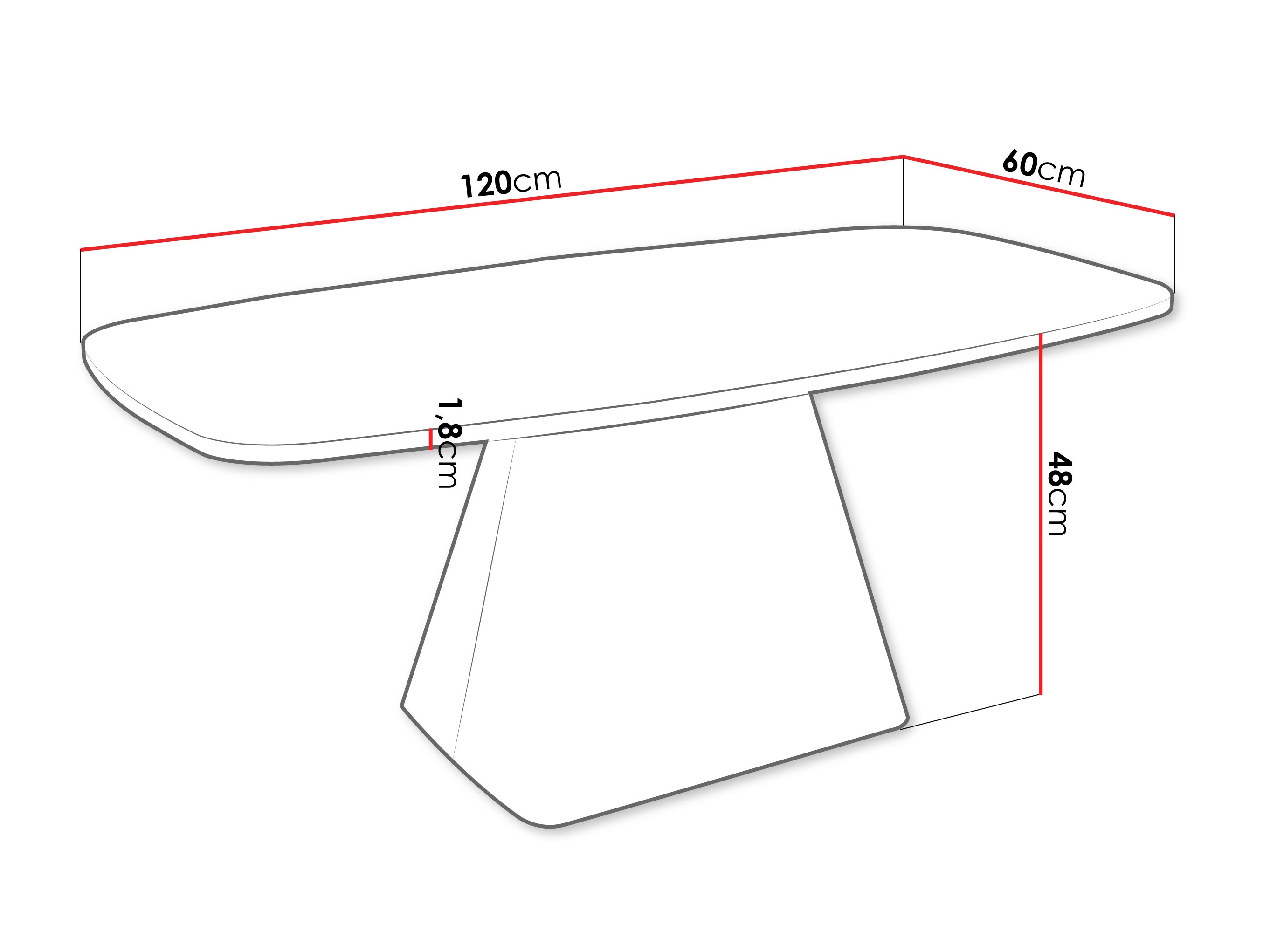 Măsuță de cafea Oswego 158 (Marmură albă + Cașmir)