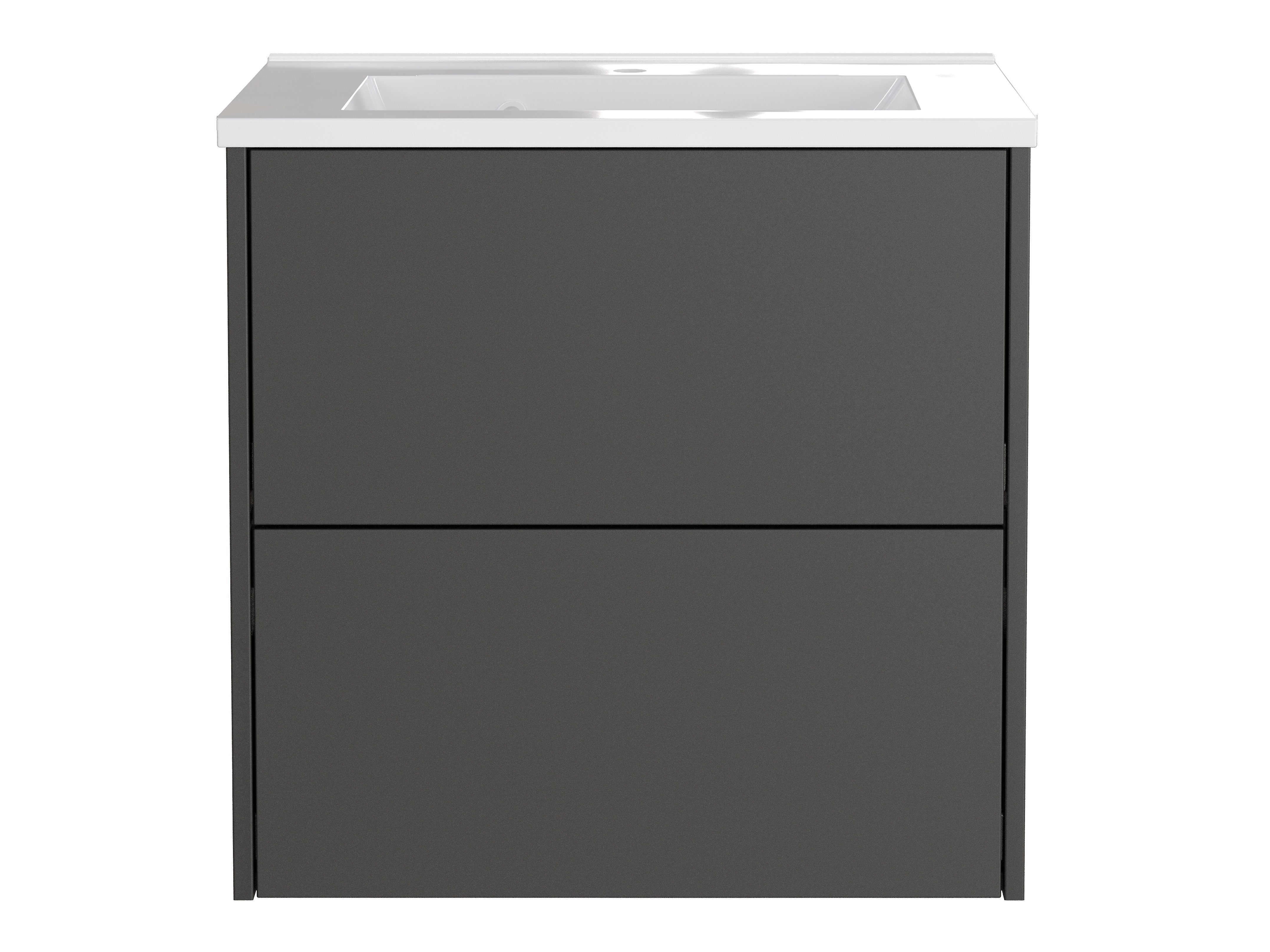 Cabinet atârnat pentru baie Sacramento 522 (Grafit)