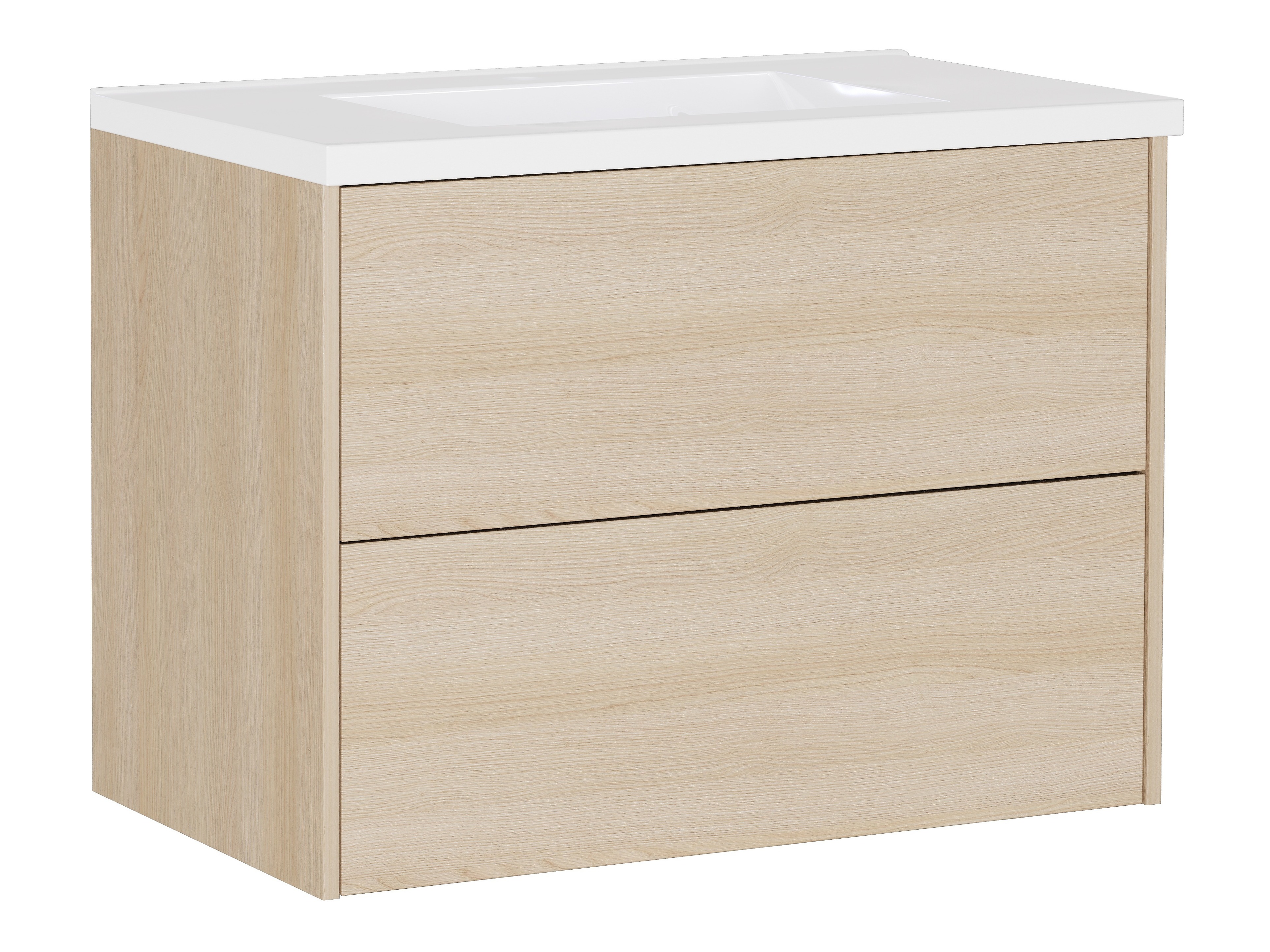 Cabinet atârnat pentru baie Sacramento 523 (Stejar)