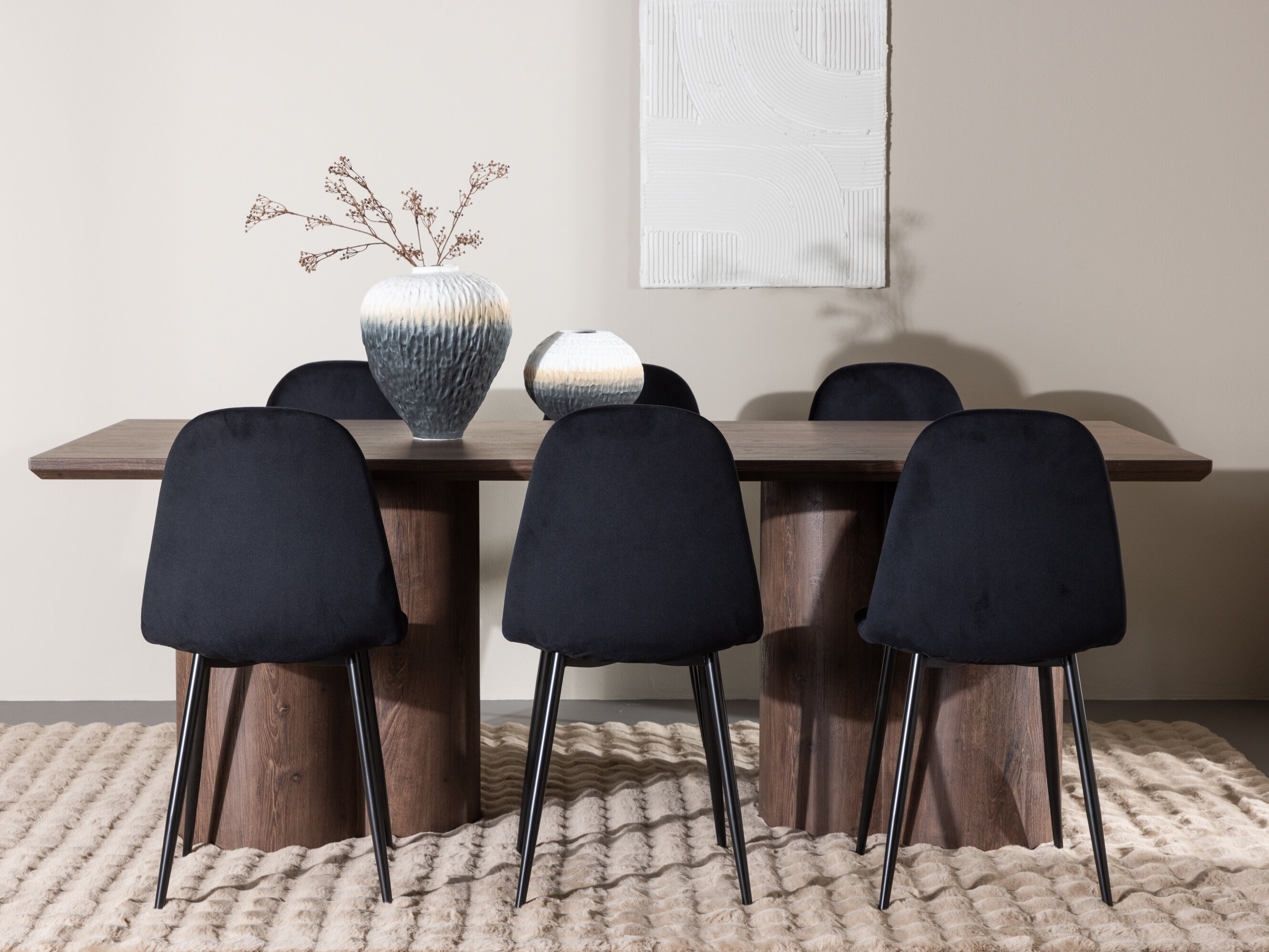 Set de mese Dallas 4959 (Negru)