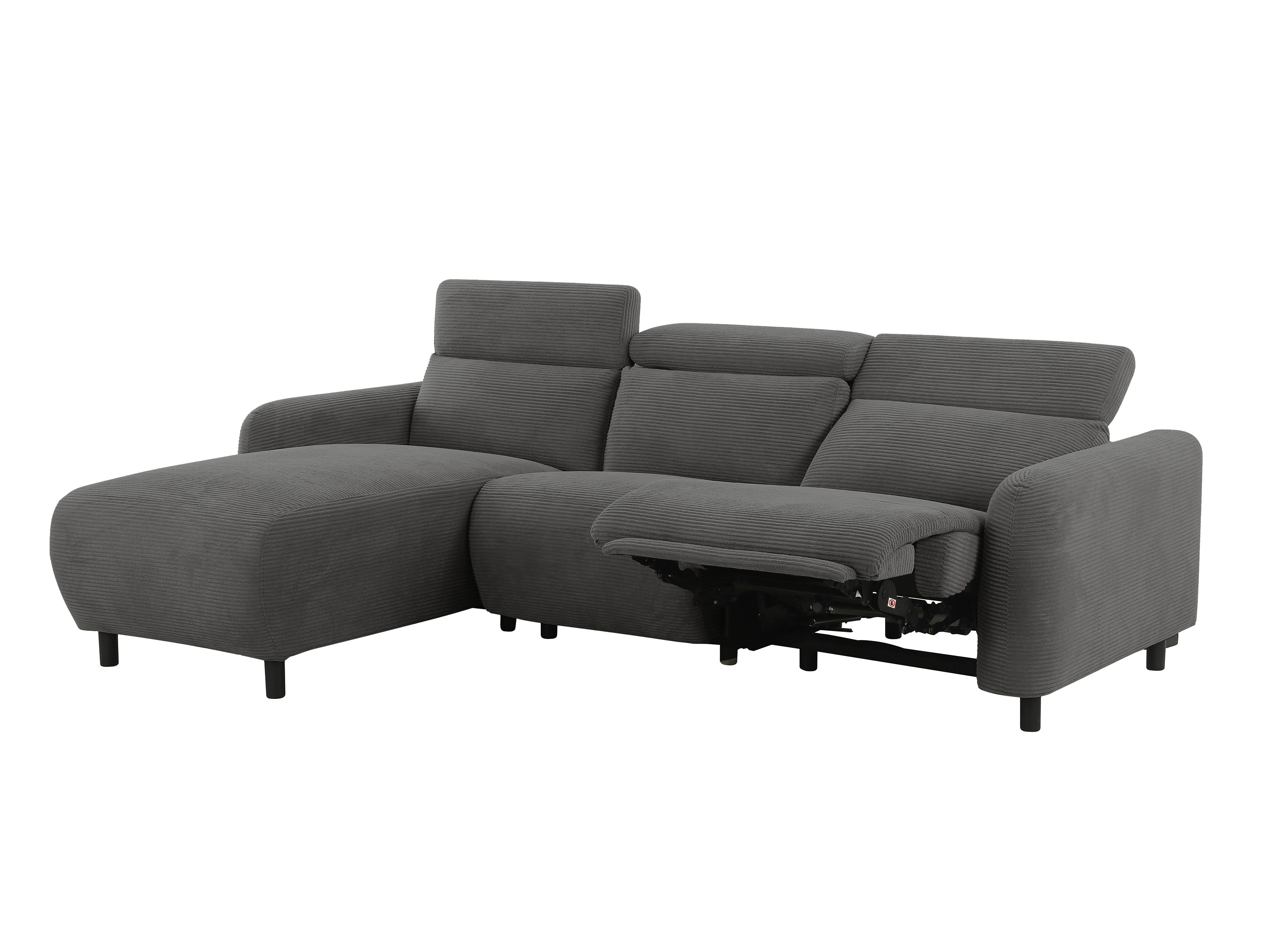 Colțar cu recliner Denton 1509 (Antracit)
