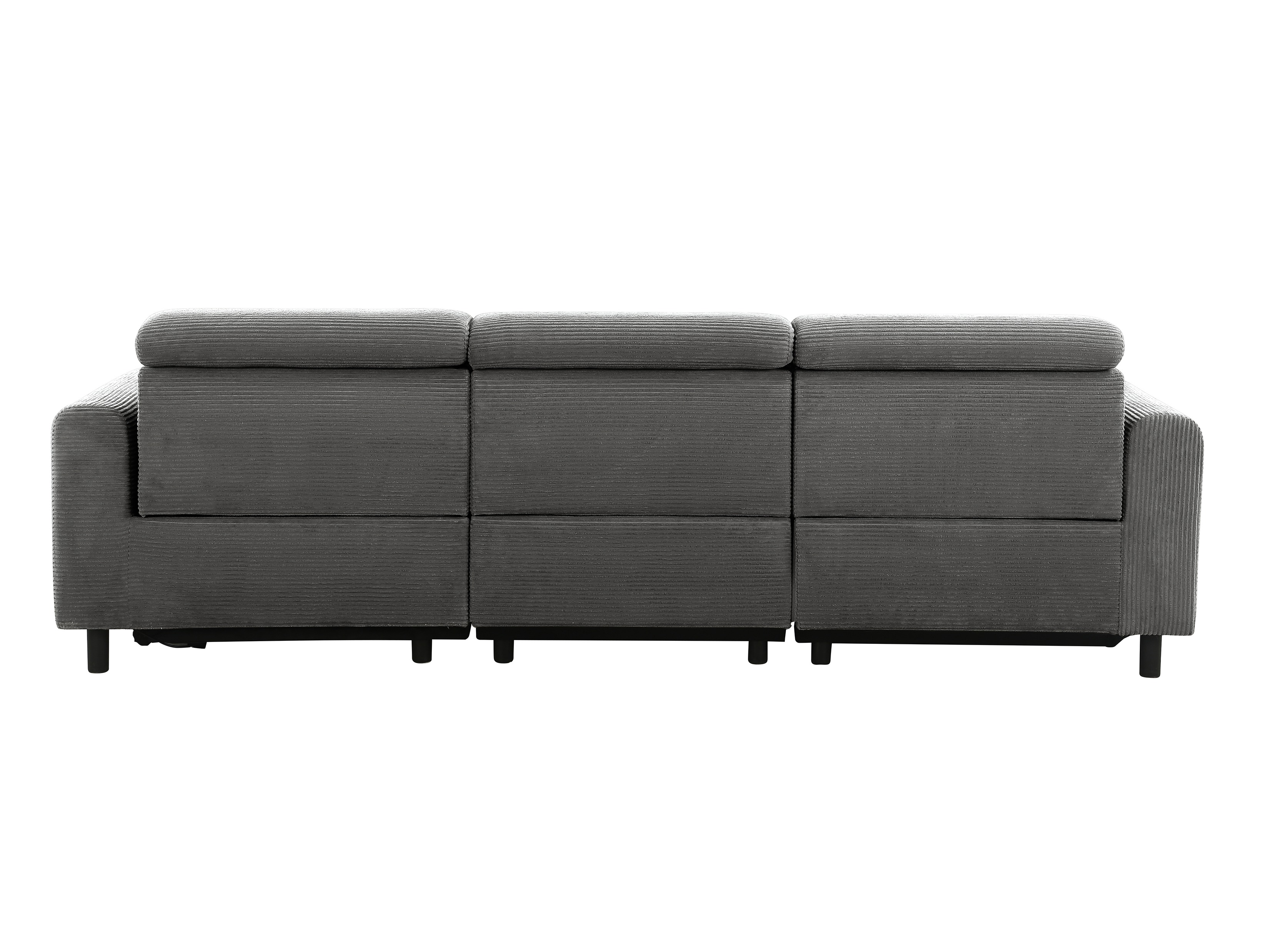 Colțar cu recliner Denton 1509 (Antracit)