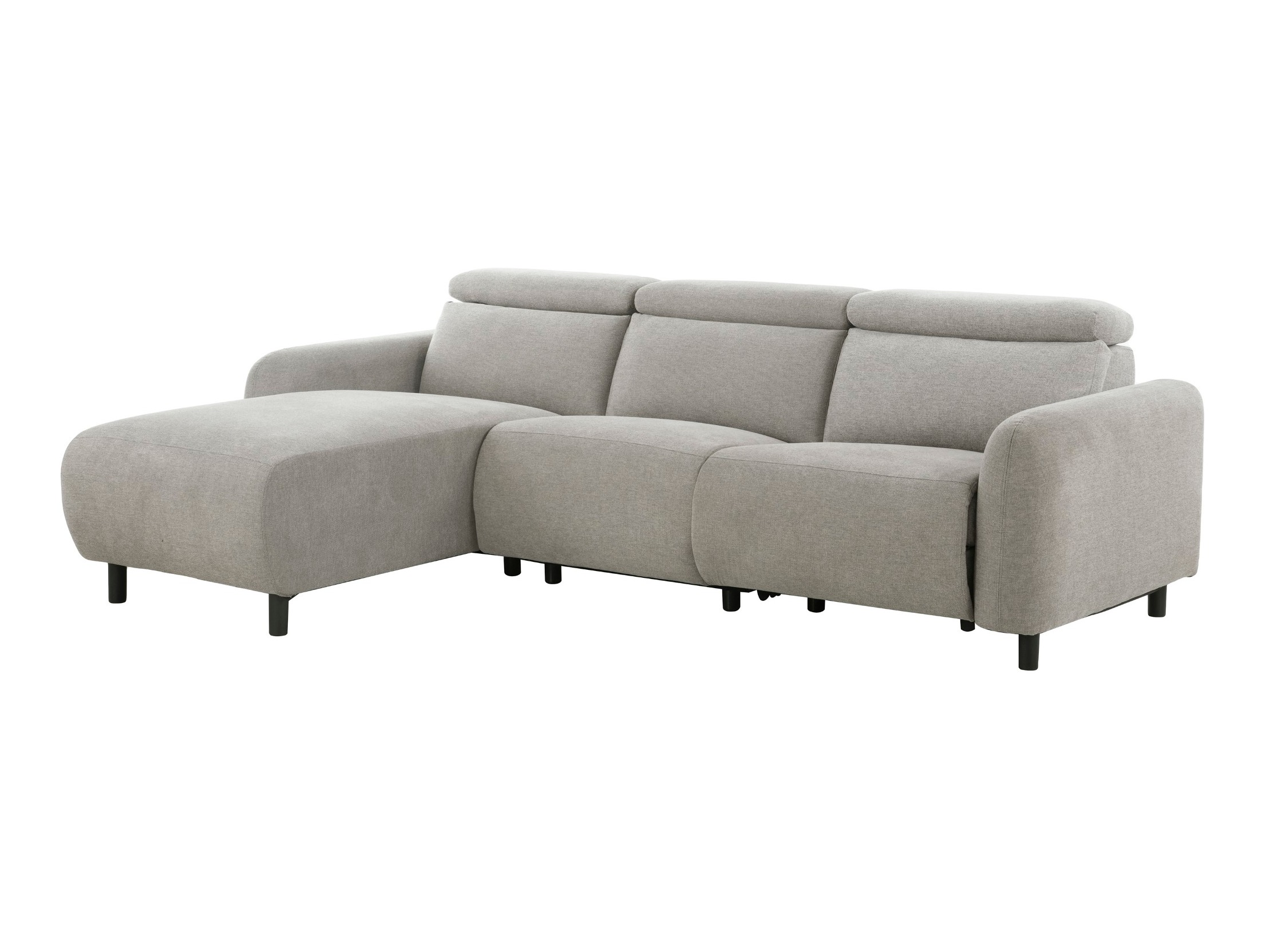 Colțar cu recliner Denton 1509 (Gri deschis)