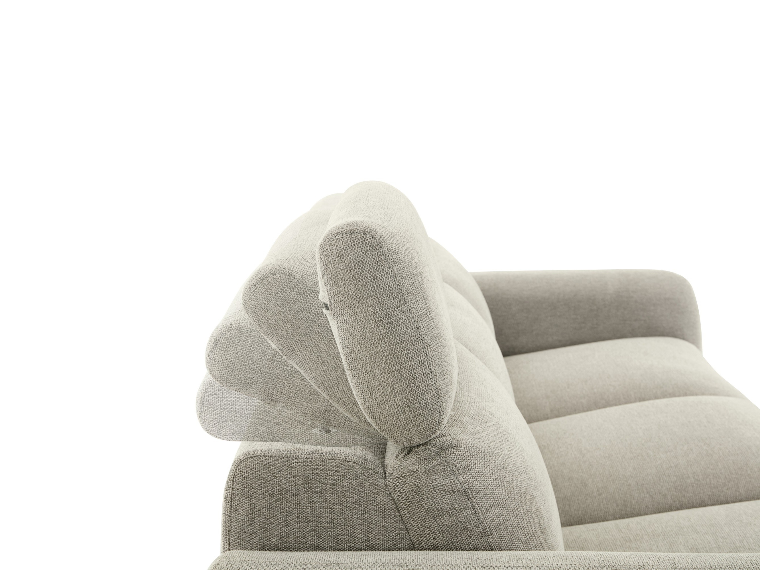 Colțar cu recliner Denton 1509 (Gri deschis)